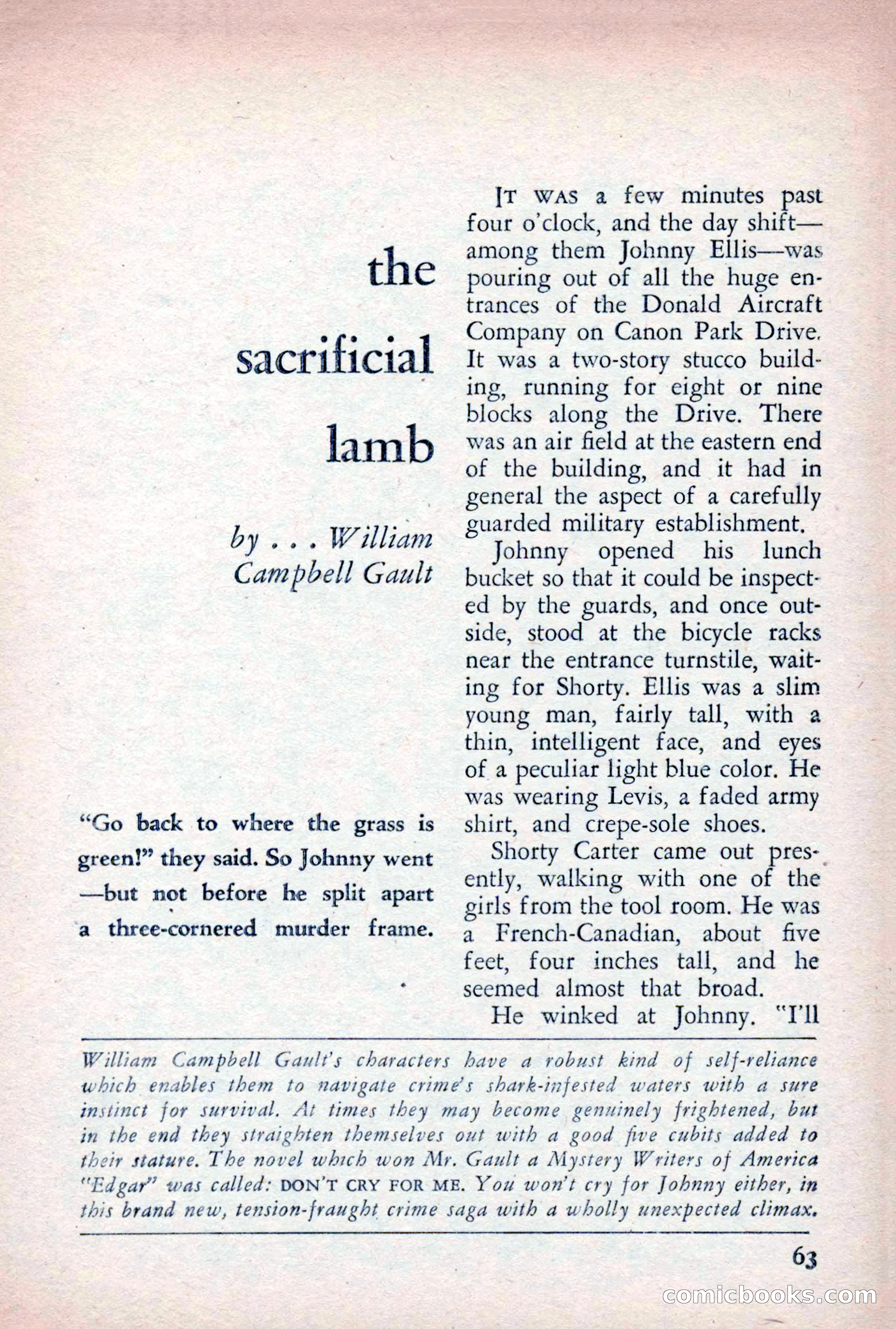 The Saint Detective Magazine, August 1955 — page 65 of 164
