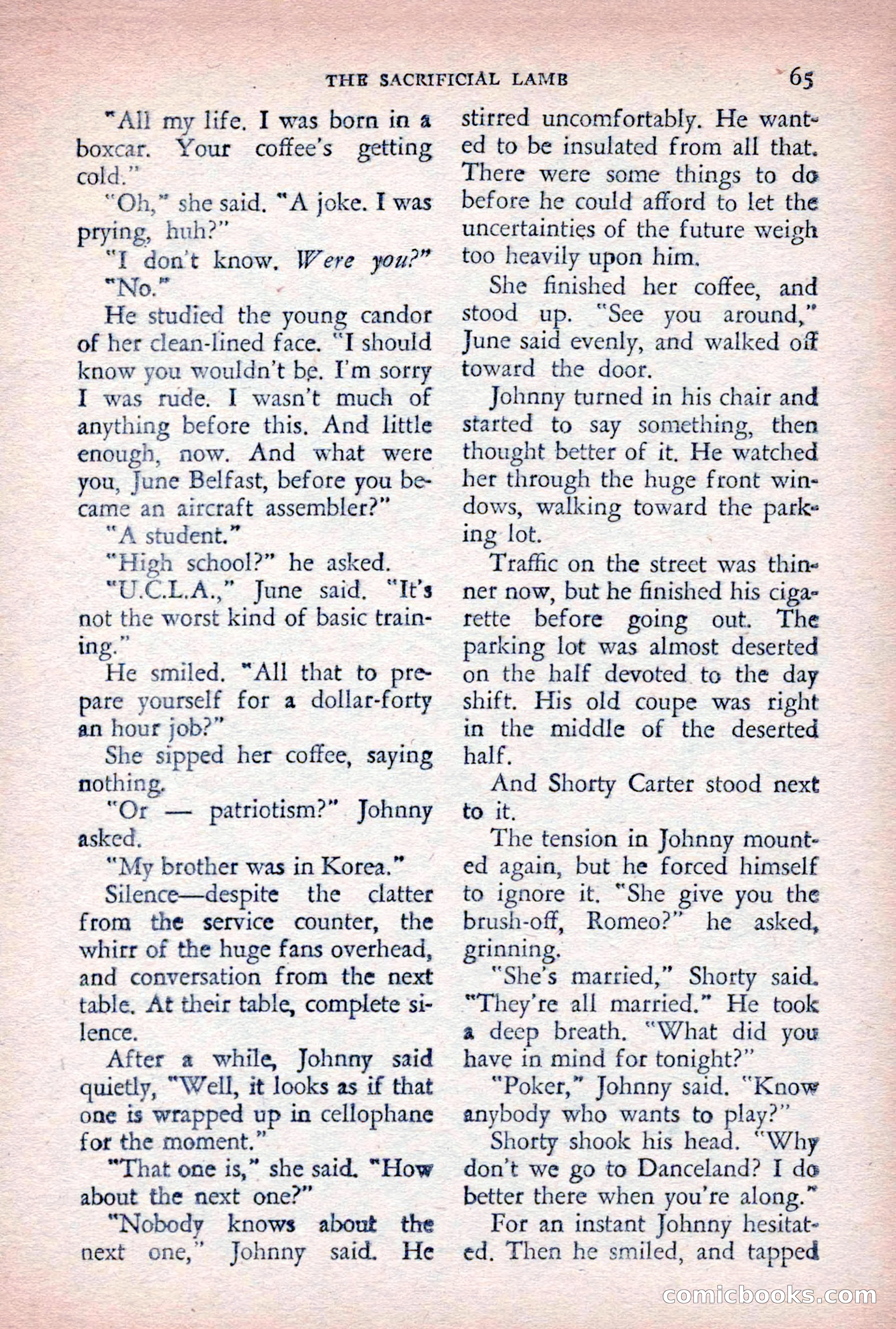 The Saint Detective Magazine, August 1955 — page 67 of 164