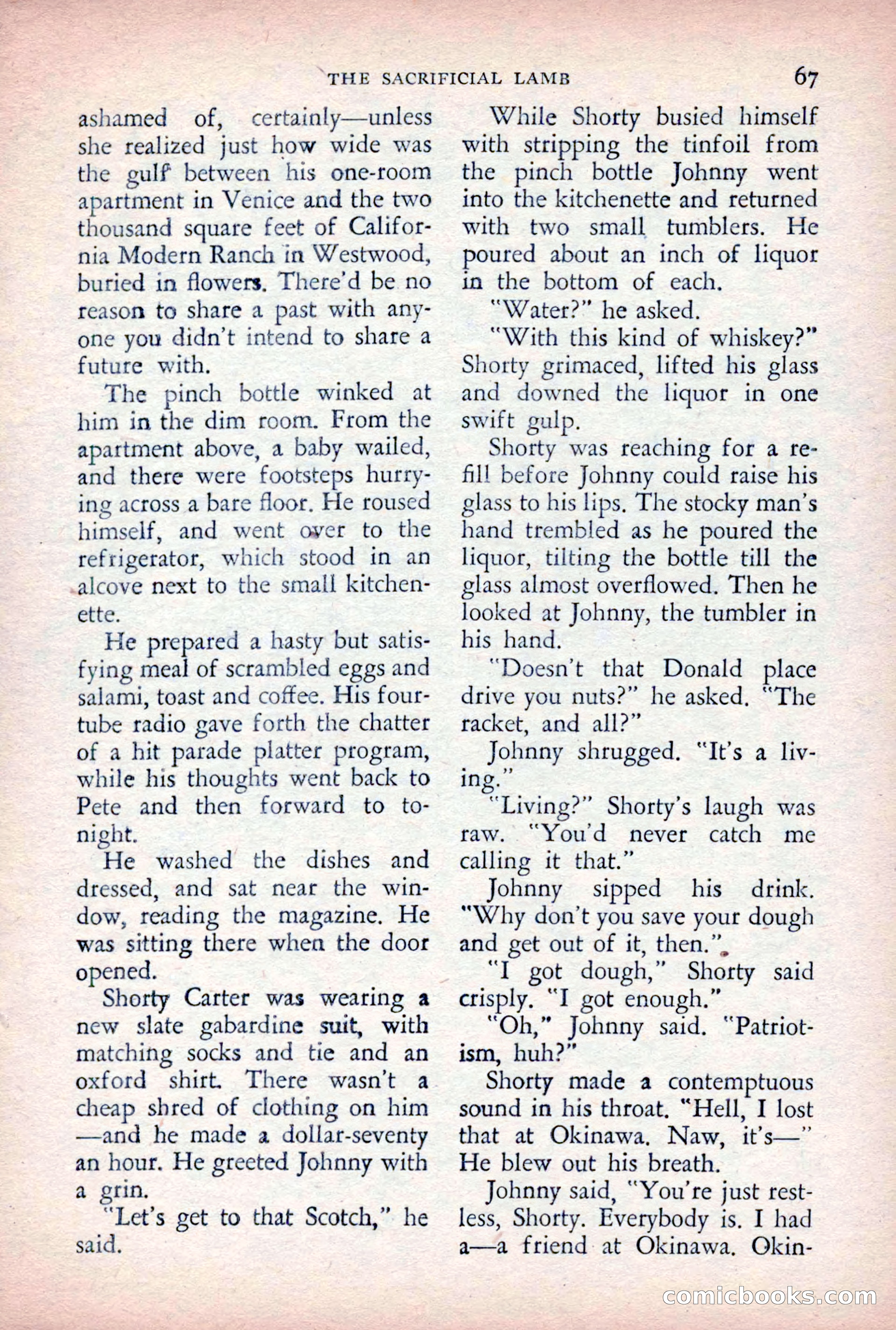 The Saint Detective Magazine, August 1955 — page 69 of 164