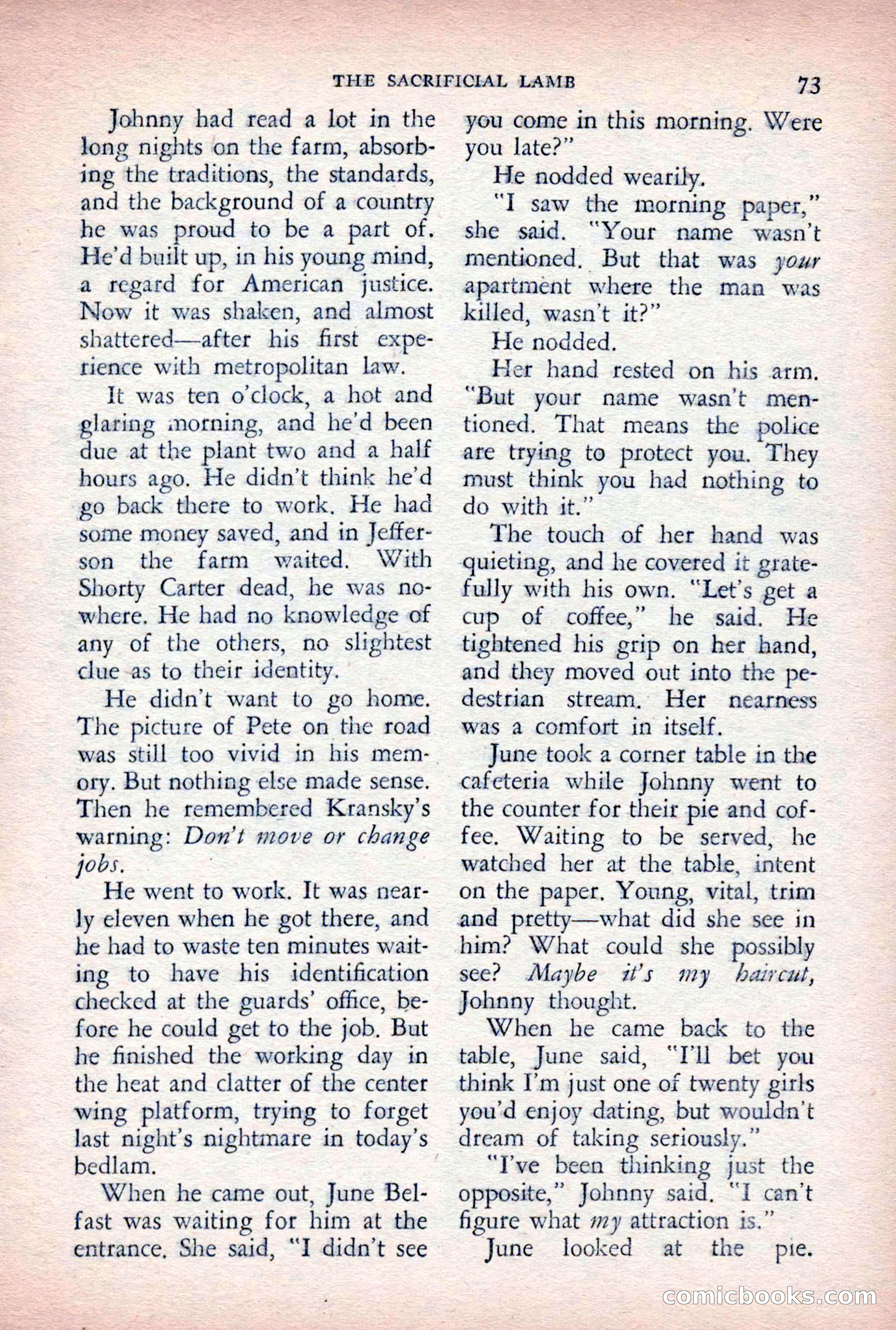 The Saint Detective Magazine, August 1955 — page 75 of 164