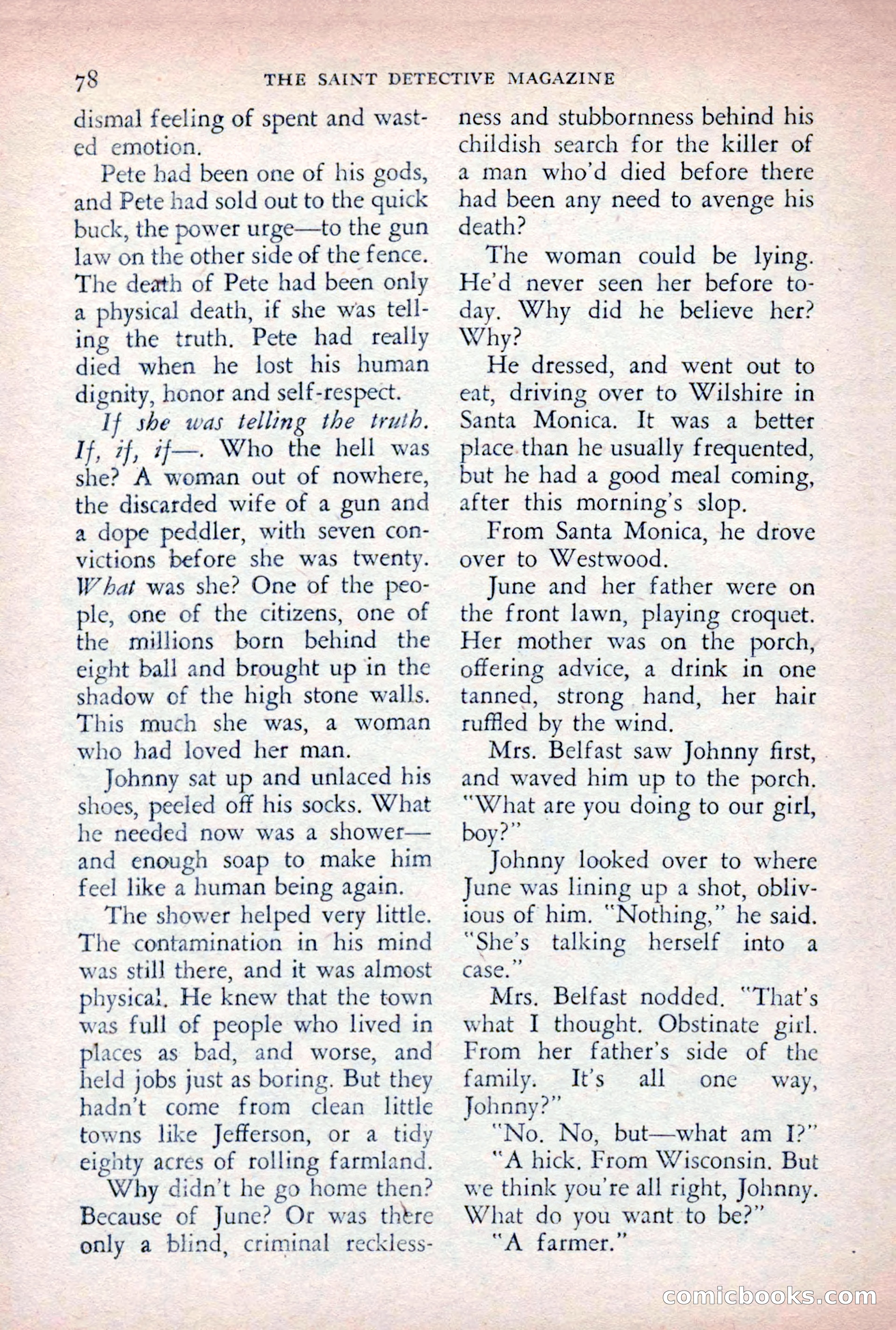 The Saint Detective Magazine, August 1955 — page 80 of 164