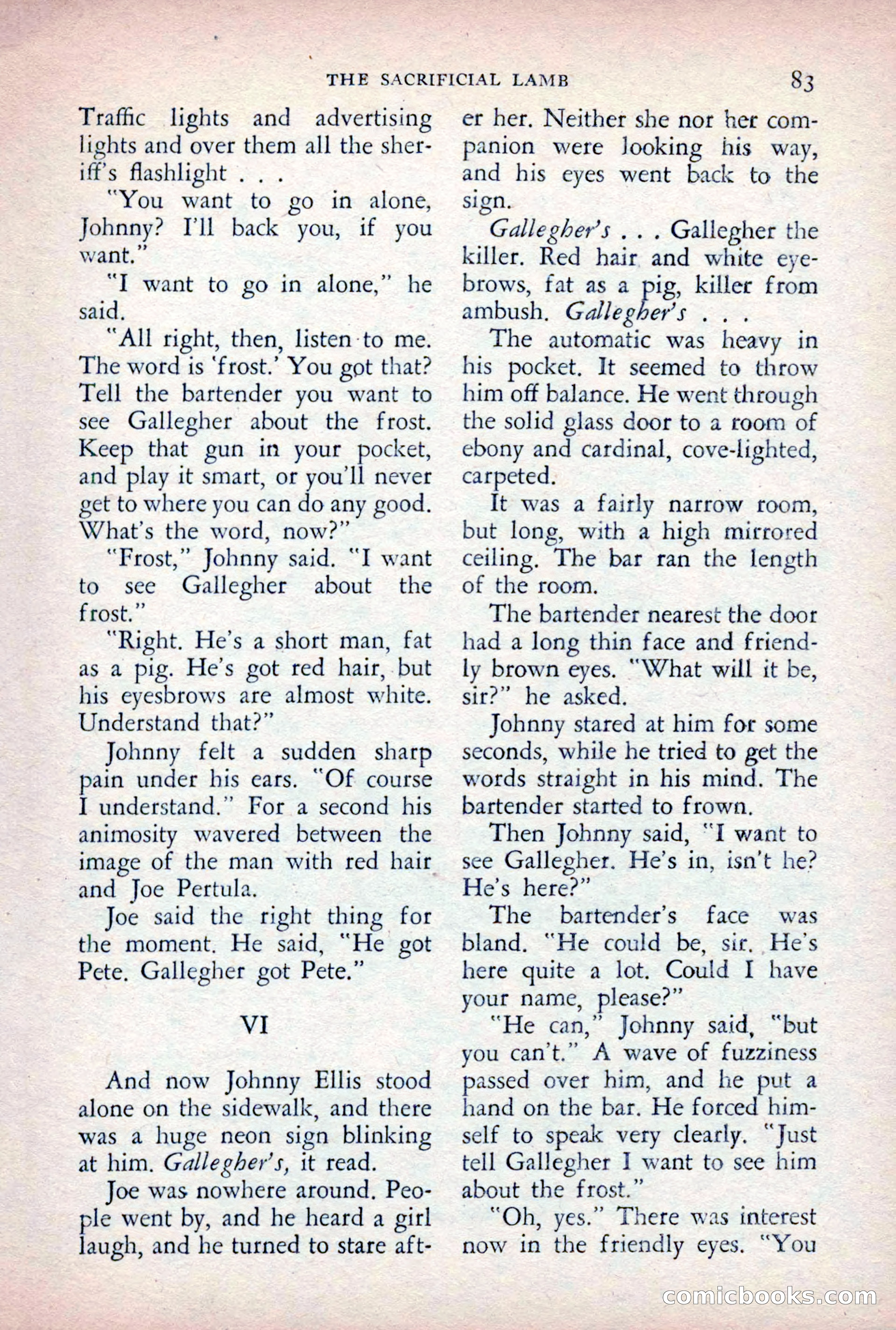 The Saint Detective Magazine, August 1955 — page 85 of 164