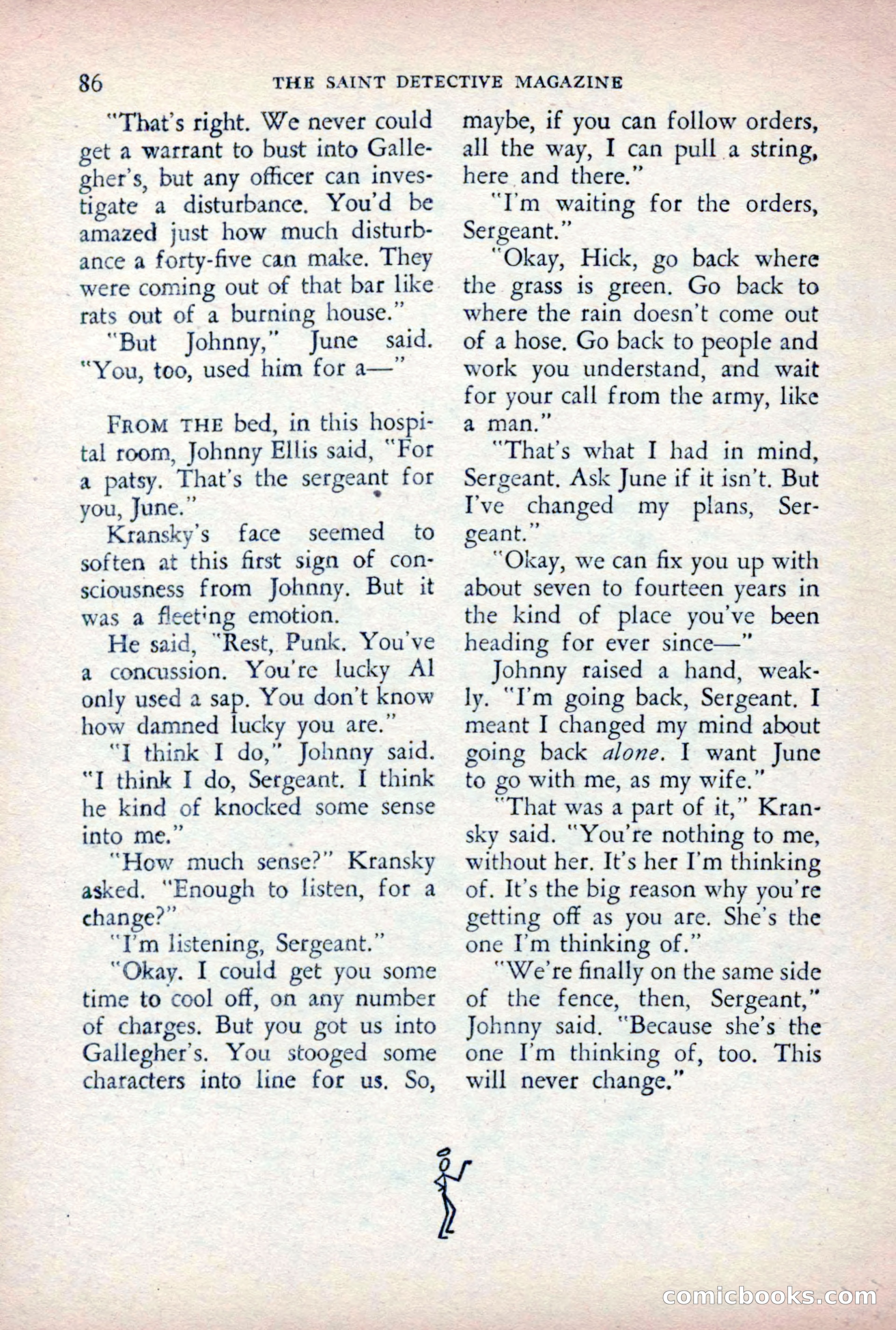 The Saint Detective Magazine, August 1955 — page 88 of 164