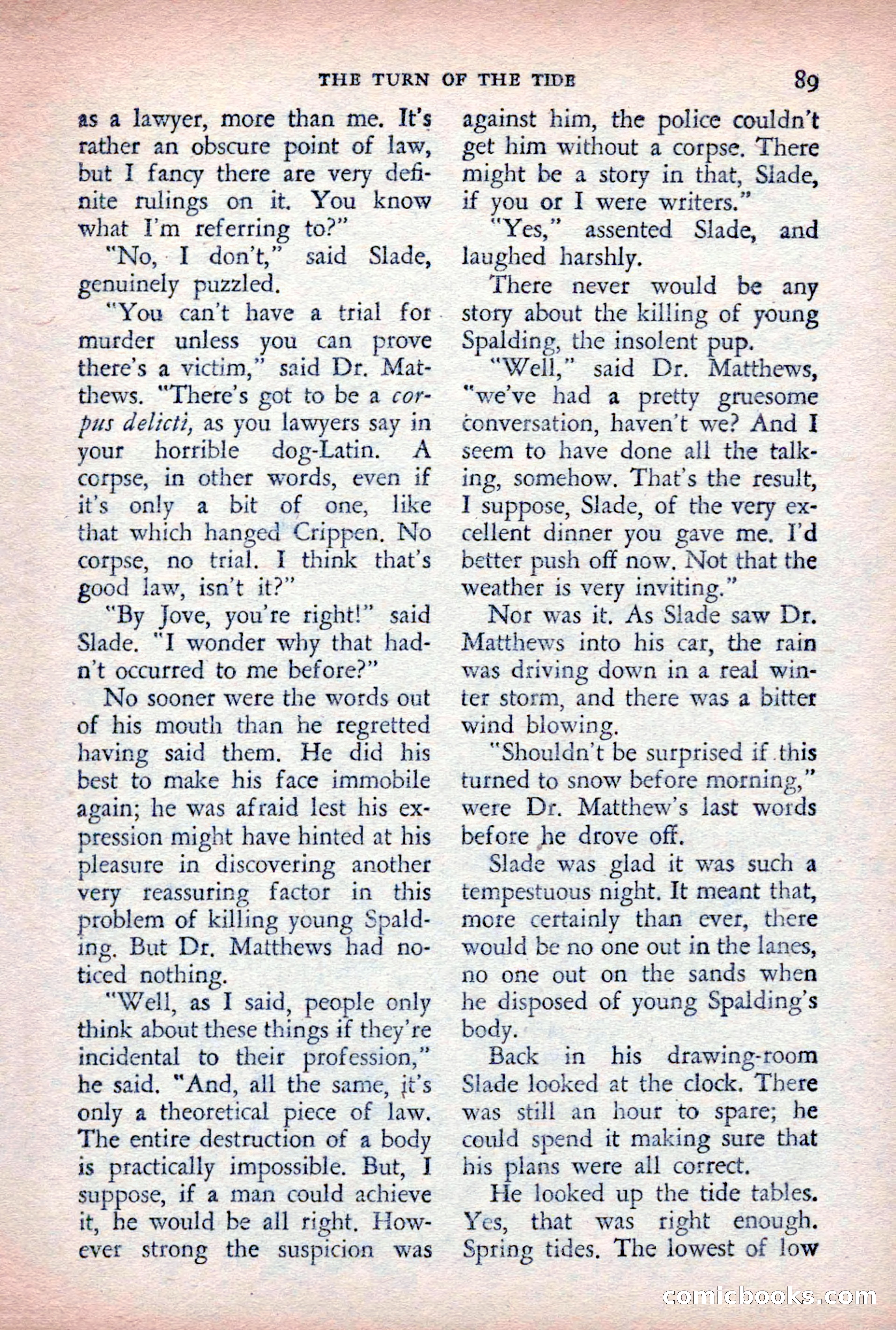 The Saint Detective Magazine, August 1955 — page 91 of 164