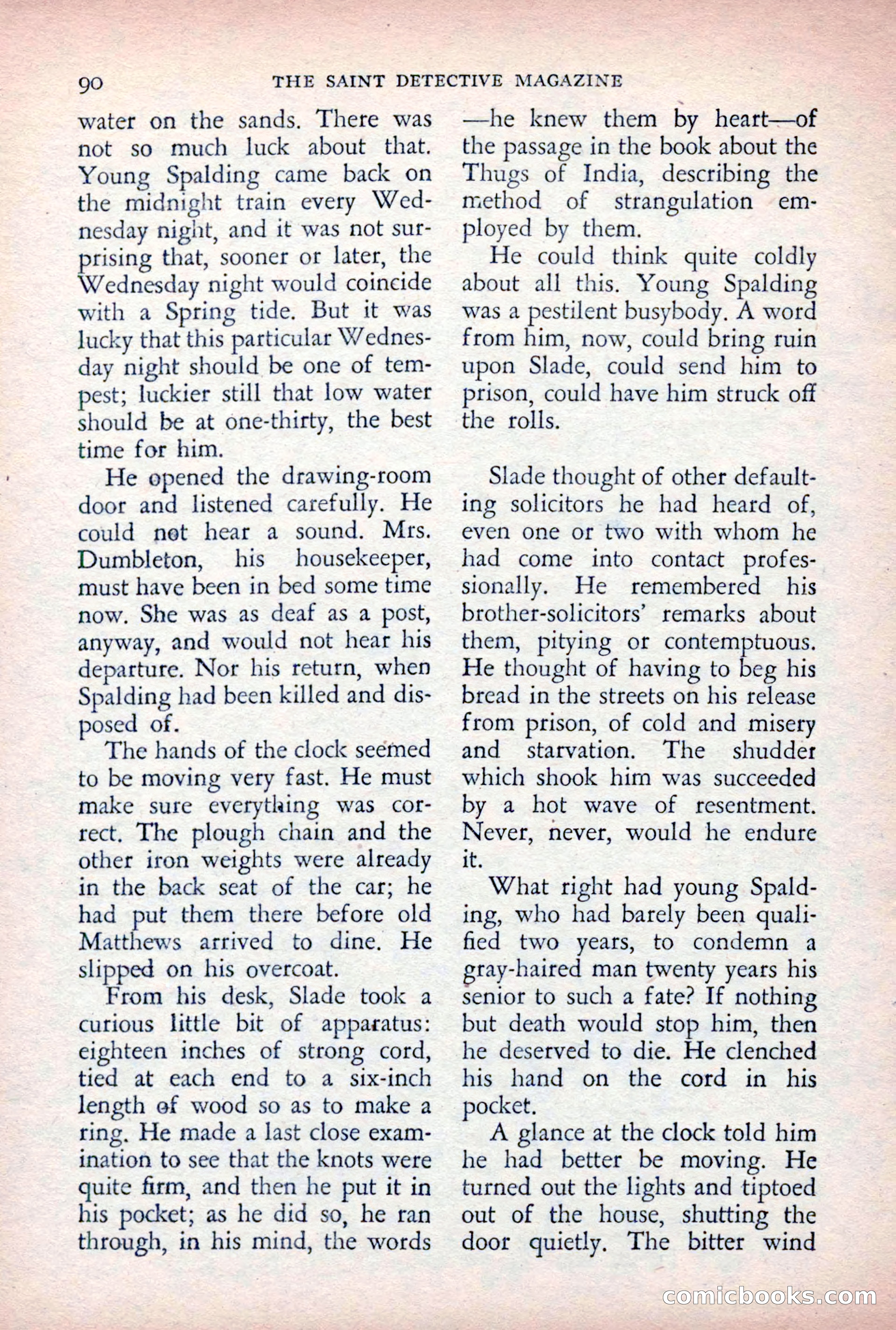 The Saint Detective Magazine, August 1955 — page 92 of 164