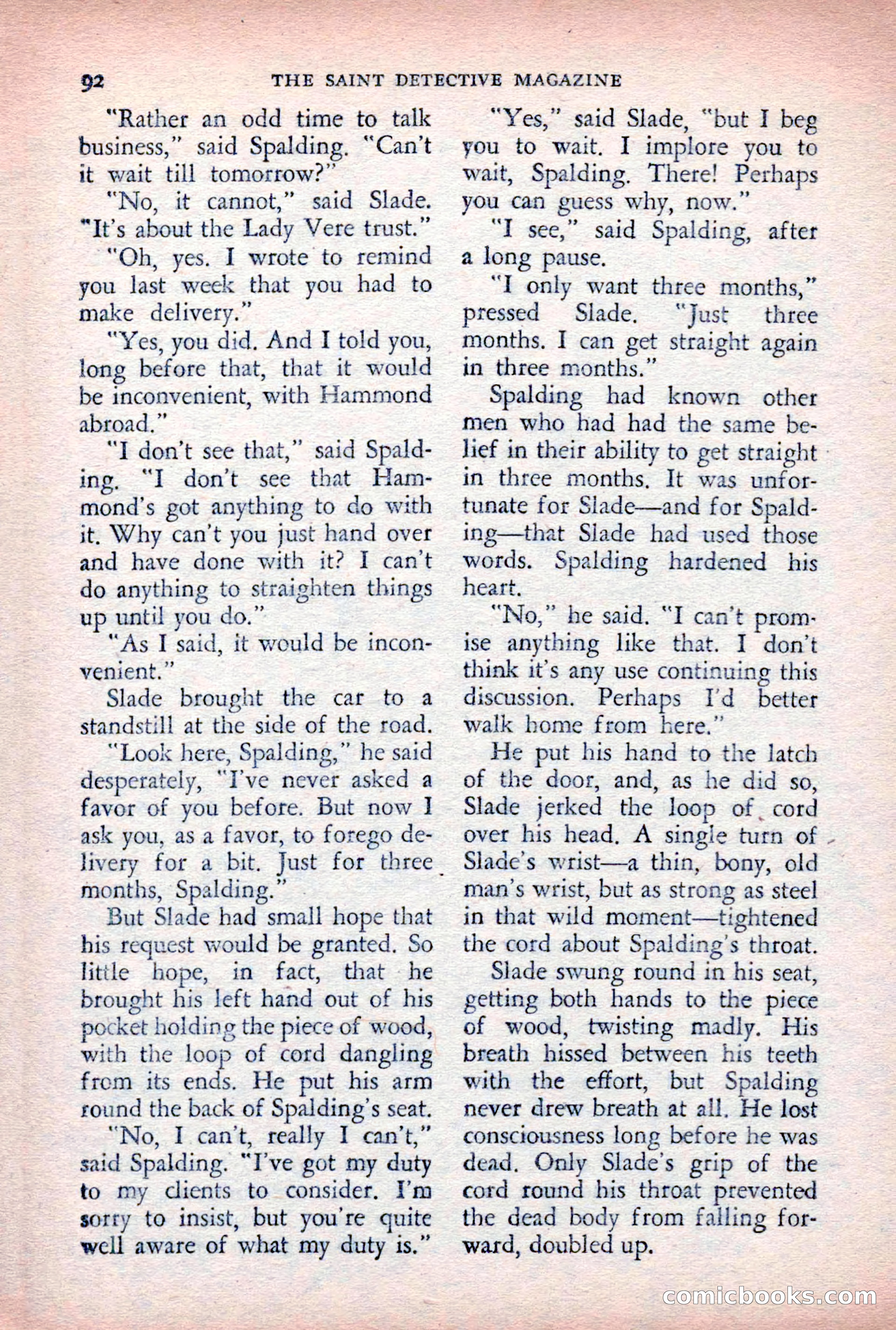 The Saint Detective Magazine, August 1955 — page 94 of 164