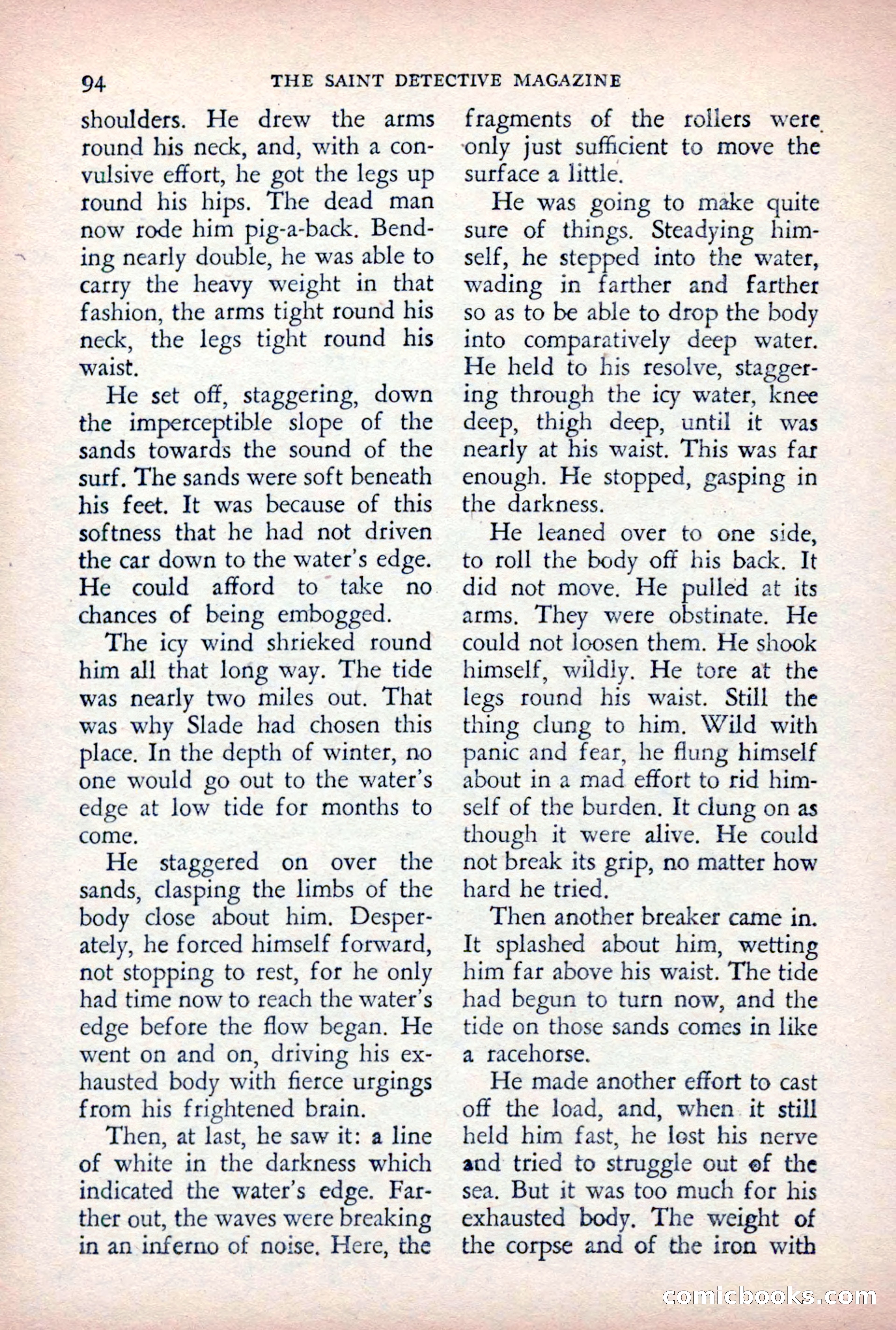 The Saint Detective Magazine, August 1955 — page 96 of 164