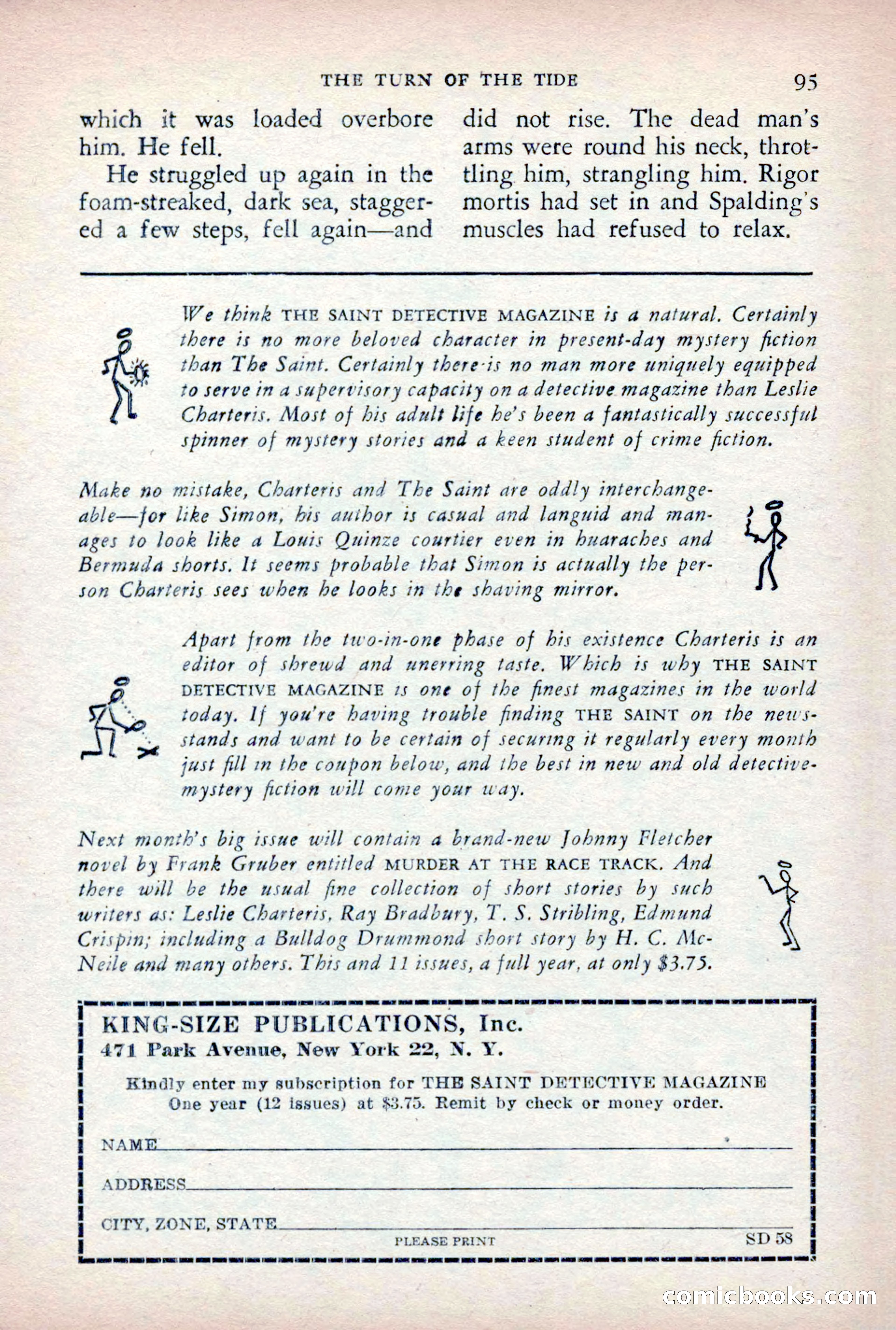 The Saint Detective Magazine, August 1955 — page 97 of 164