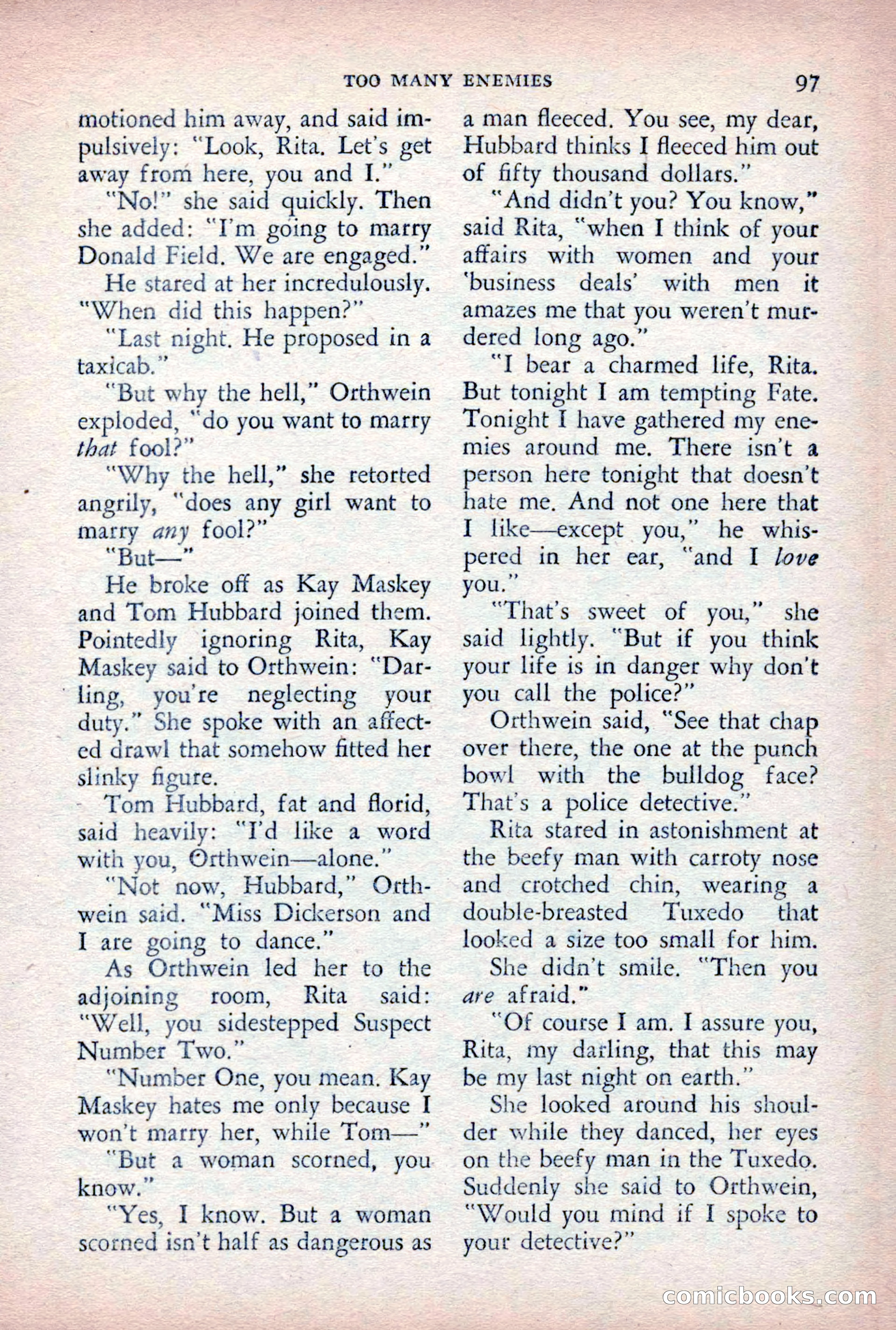 The Saint Detective Magazine, August 1955 — page 99 of 164