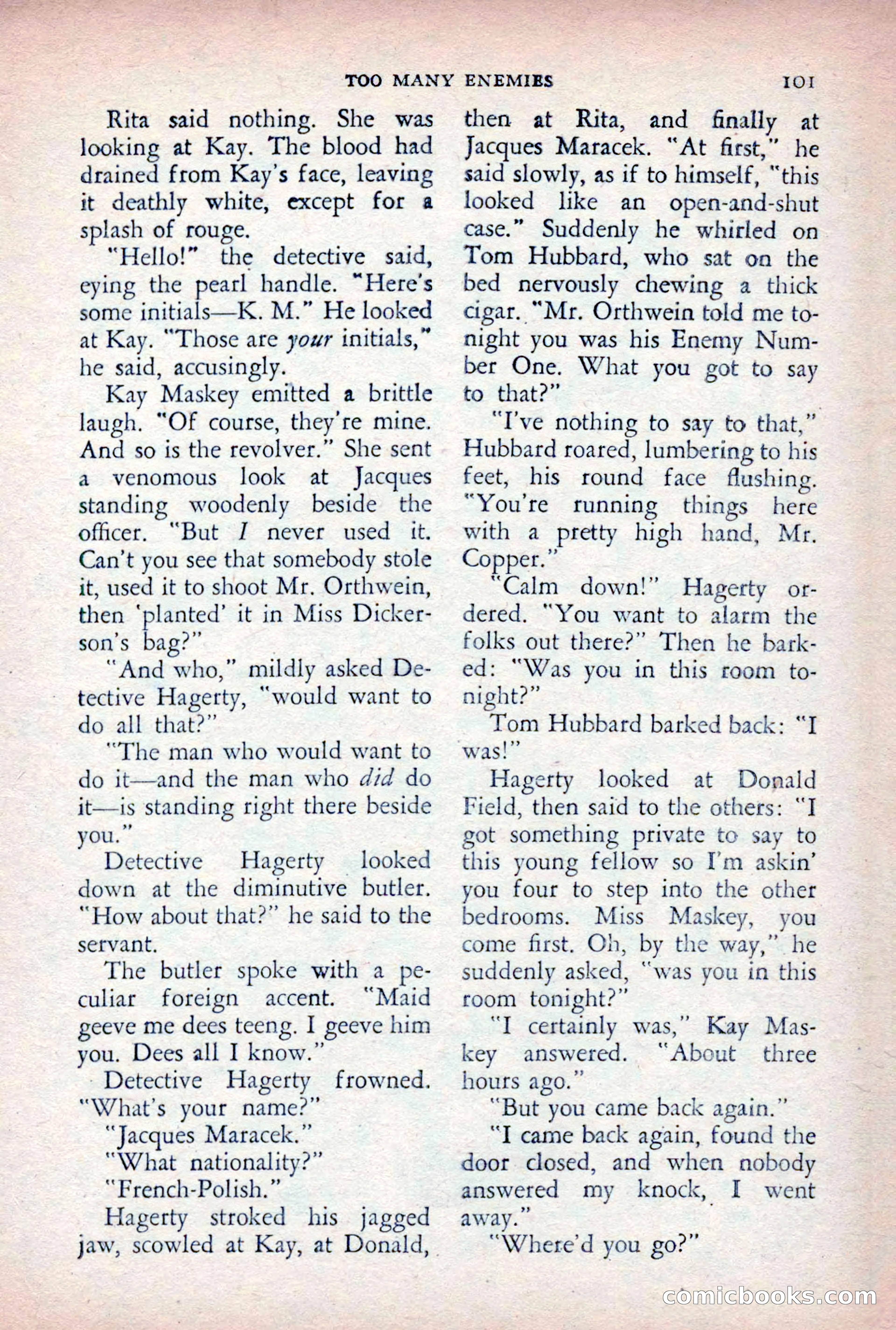 The Saint Detective Magazine, August 1955 — page 103 of 164