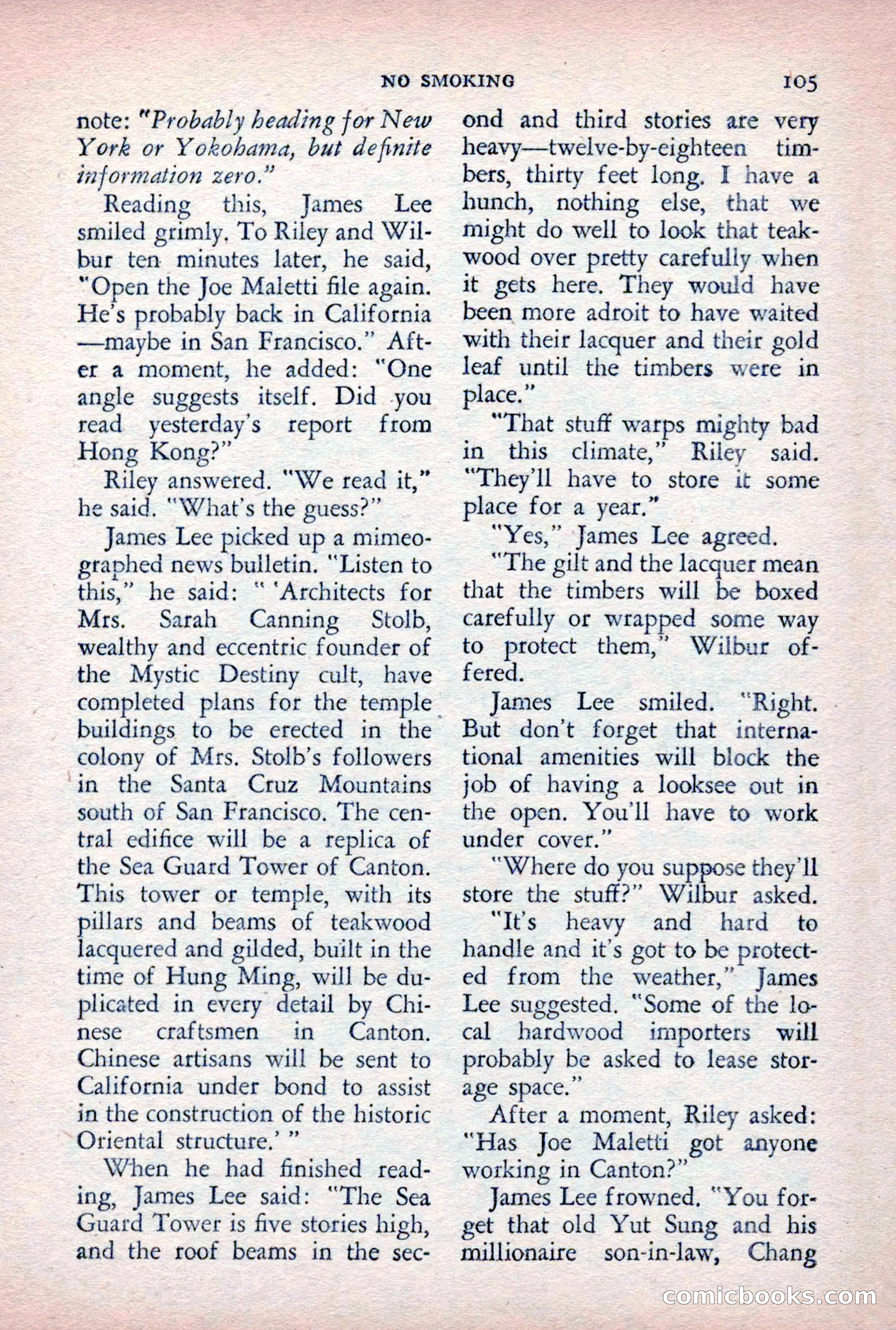 The Saint Detective Magazine, August 1955 — page 107 of 164