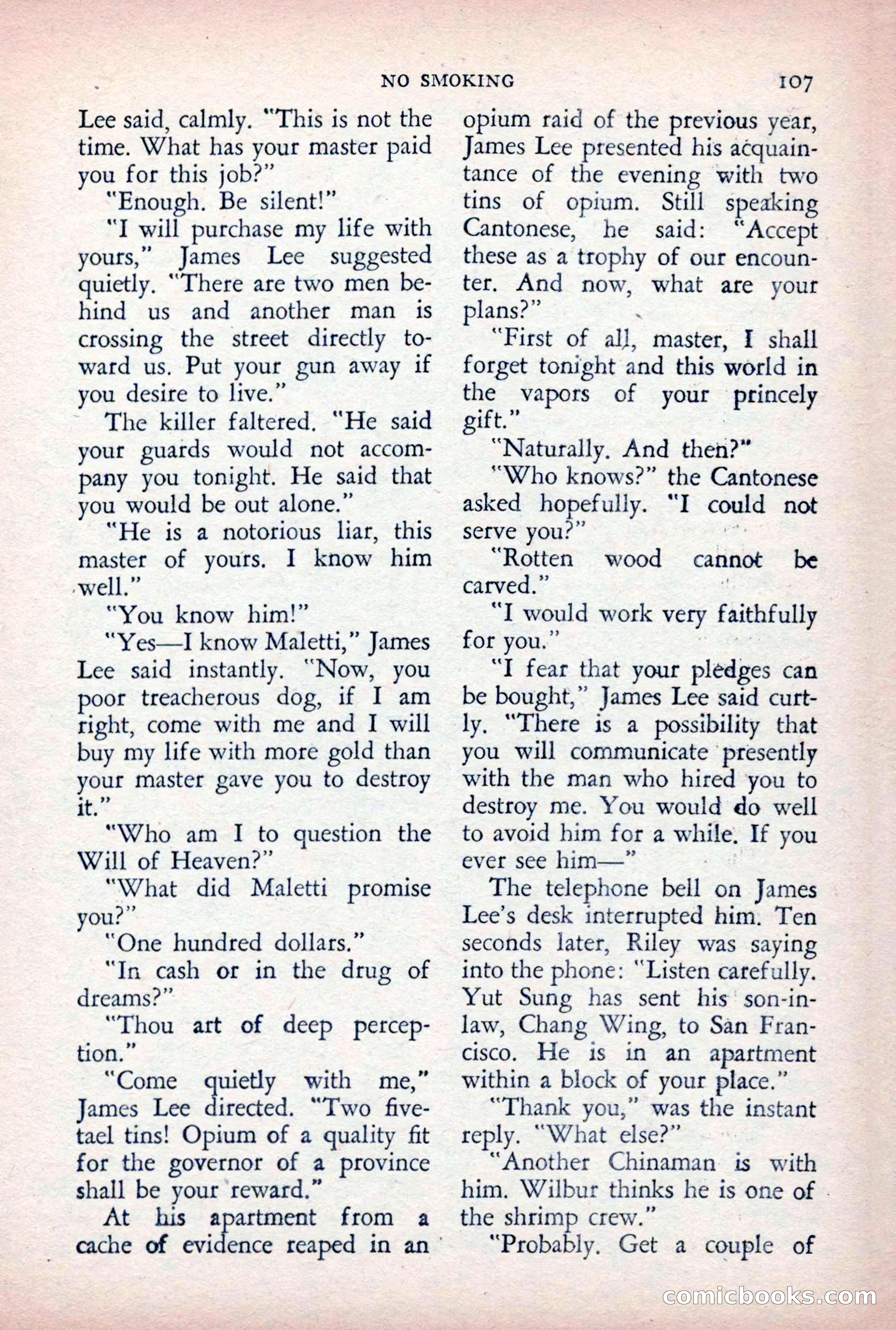 The Saint Detective Magazine, August 1955 — page 109 of 164