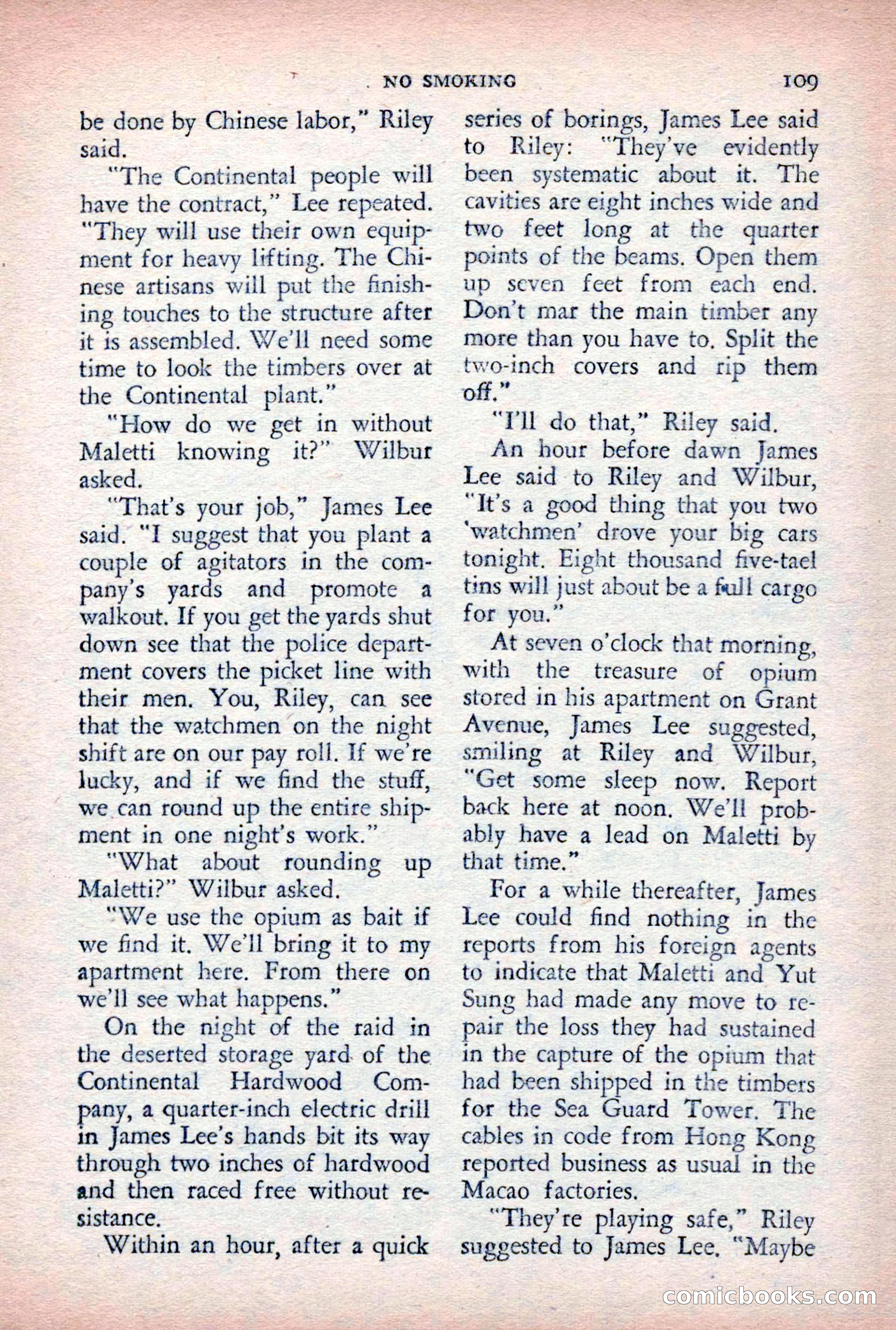 The Saint Detective Magazine, August 1955 — page 111 of 164