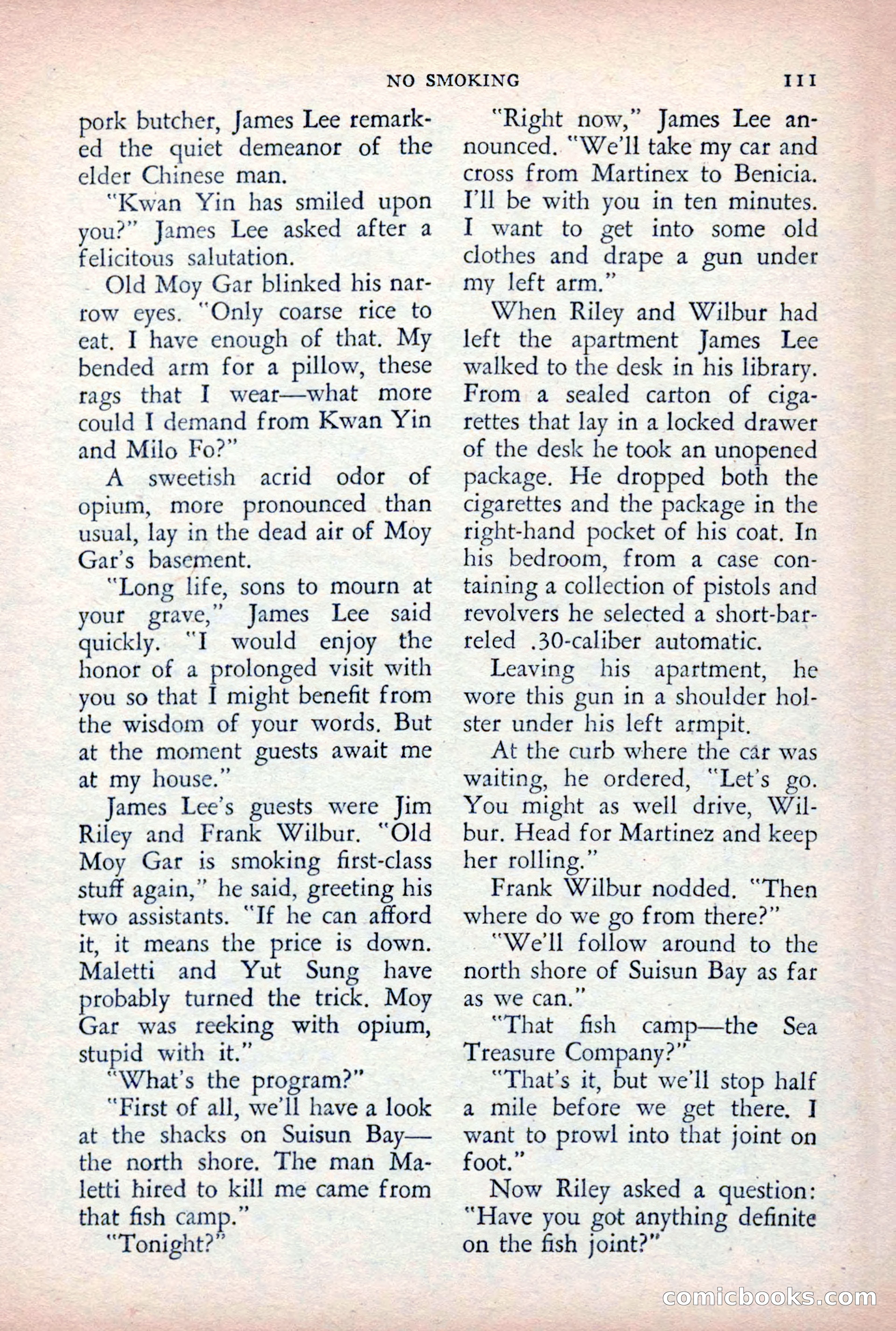 The Saint Detective Magazine, August 1955 — page 113 of 164