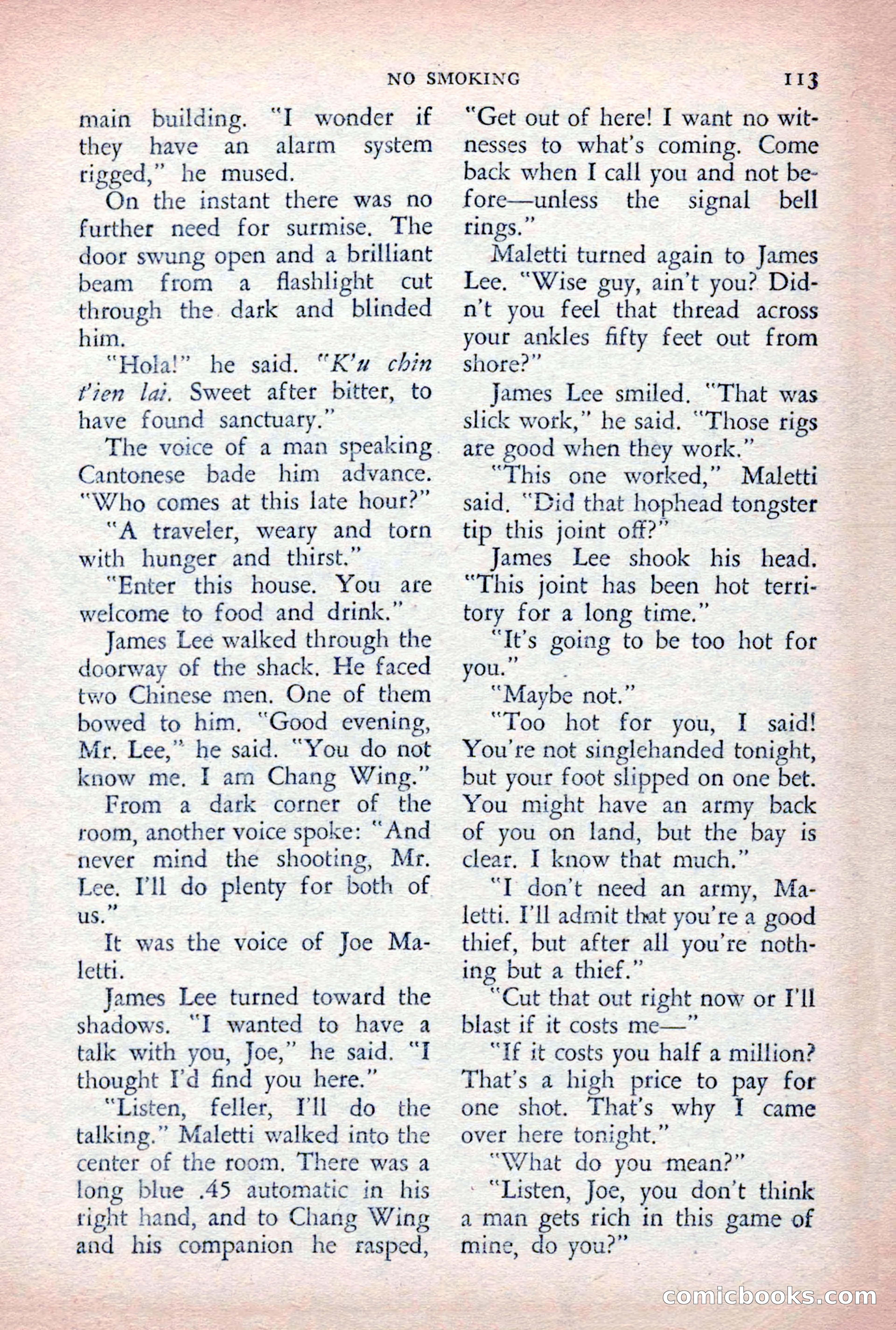 The Saint Detective Magazine, August 1955 — page 115 of 164