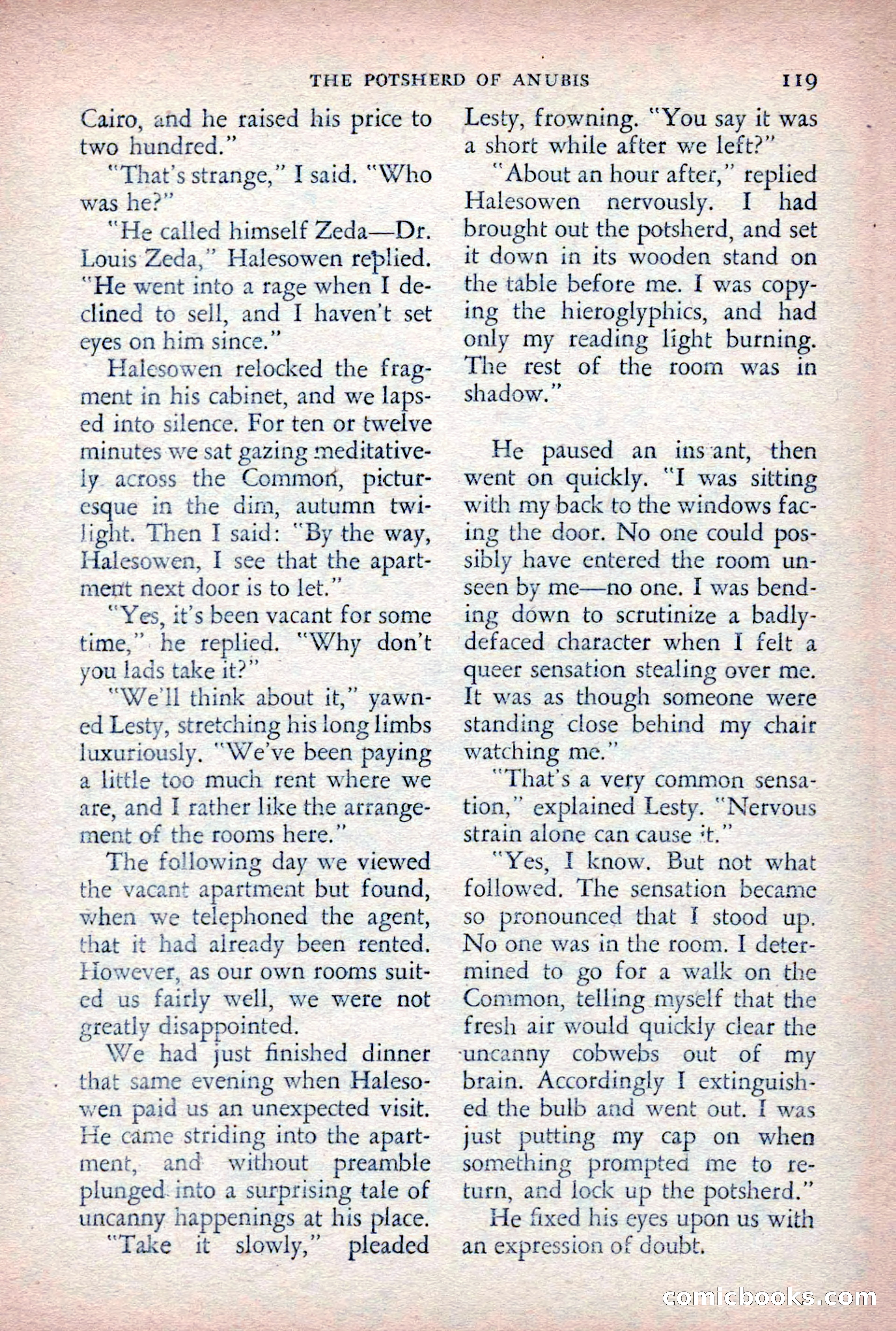 The Saint Detective Magazine, August 1955 — page 121 of 164