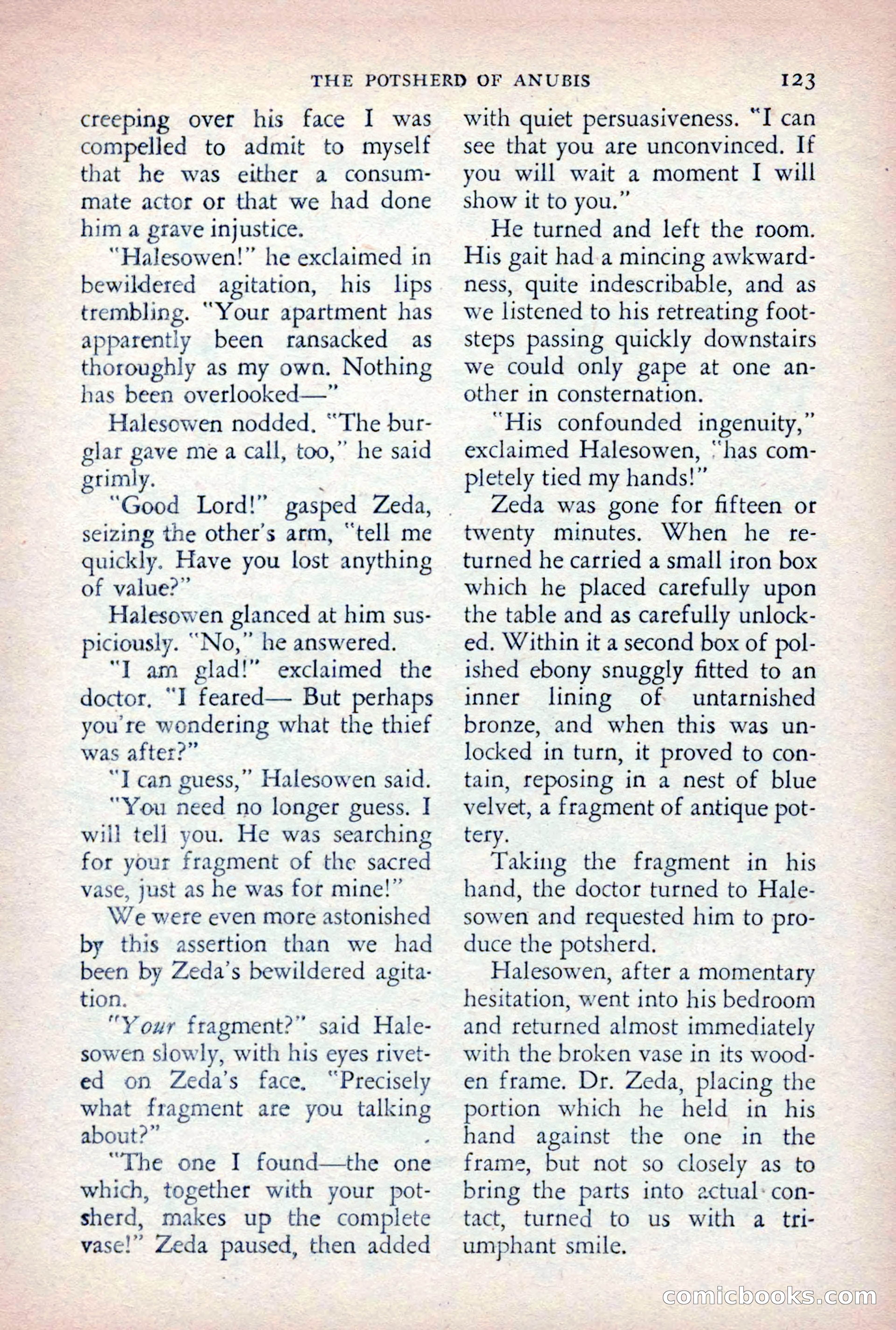 The Saint Detective Magazine, August 1955 — page 125 of 164