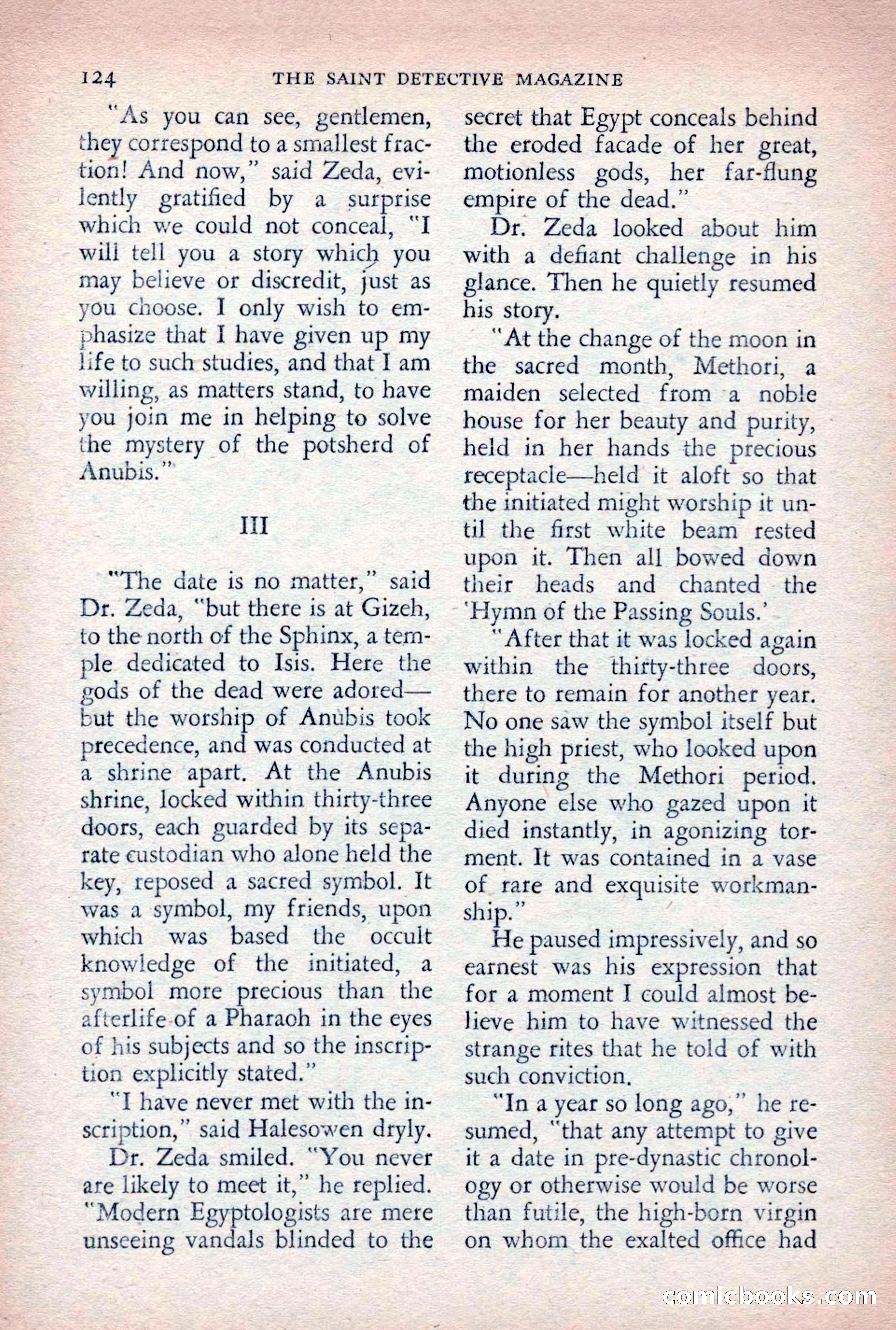 The Saint Detective Magazine, August 1955 — page 126 of 164