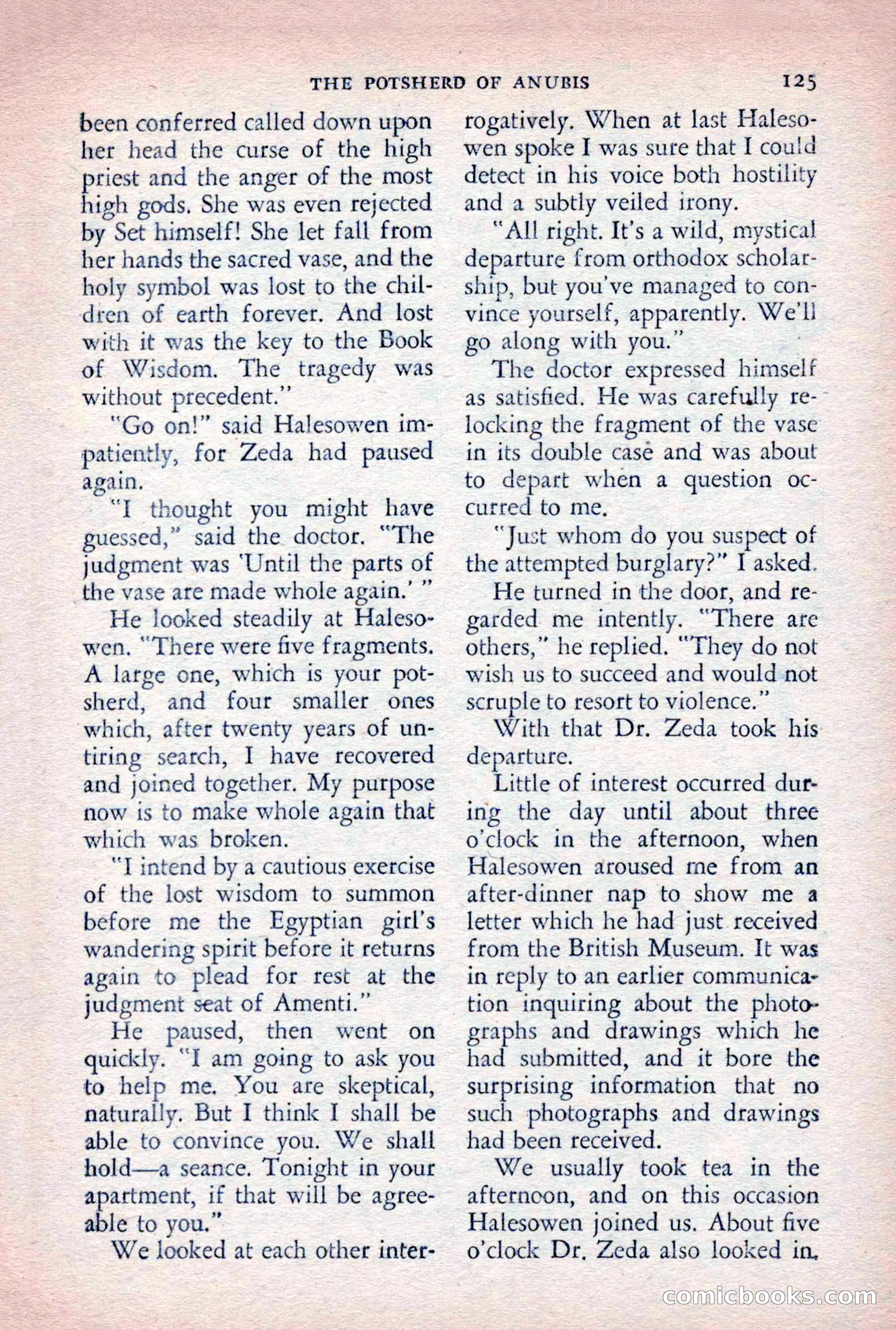 The Saint Detective Magazine, August 1955 — page 127 of 164