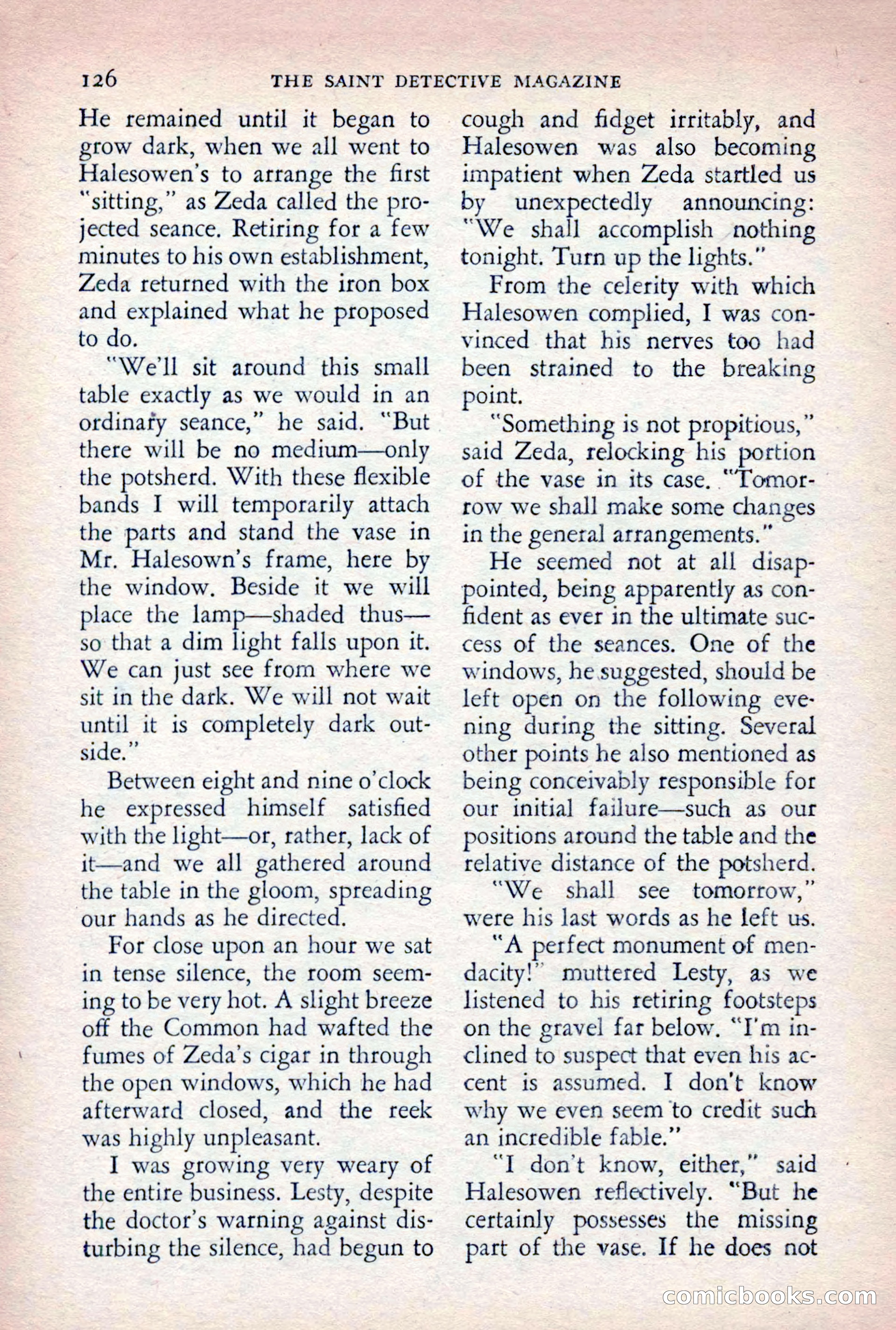 The Saint Detective Magazine, August 1955 — page 128 of 164