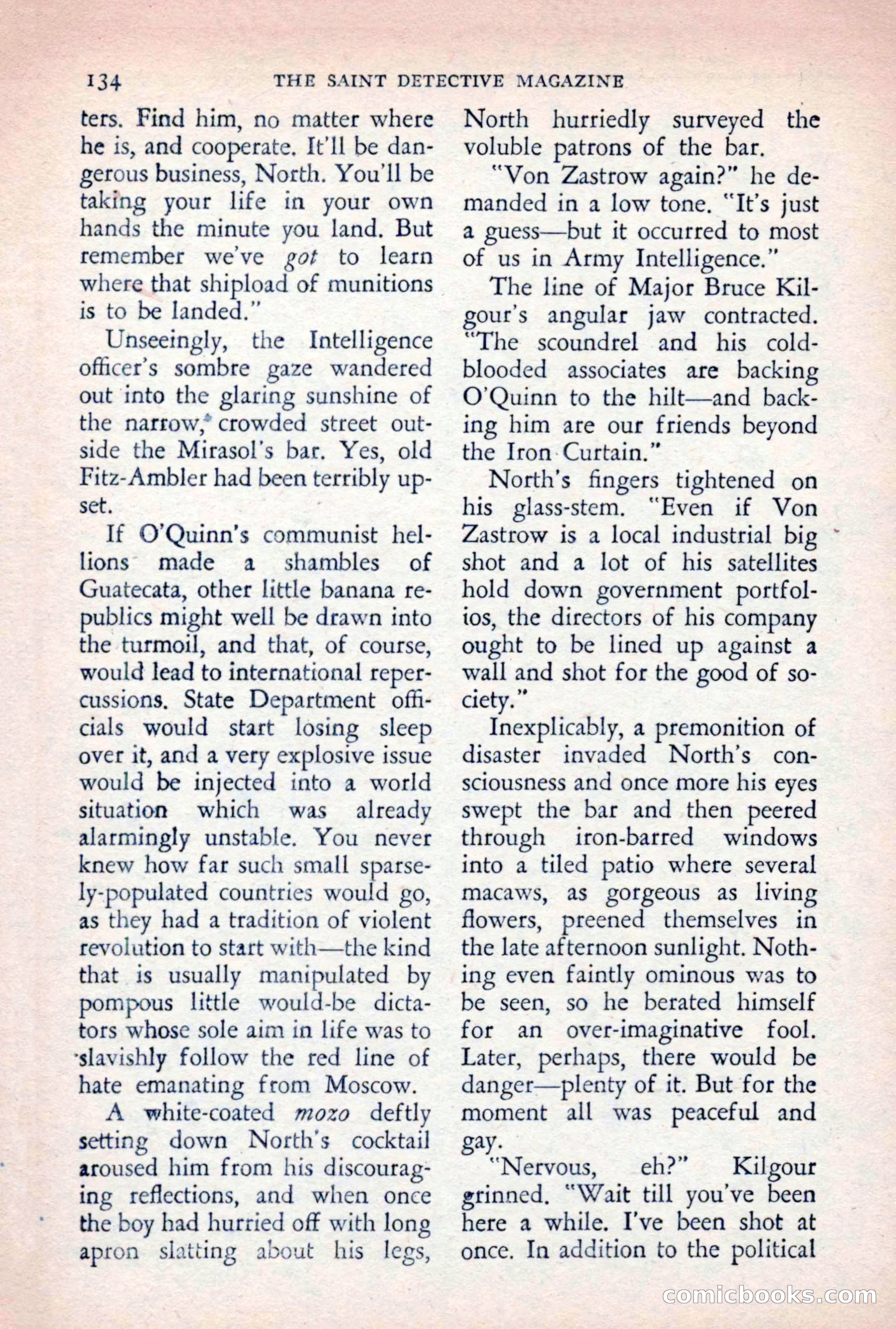 The Saint Detective Magazine, August 1955 — page 136 of 164