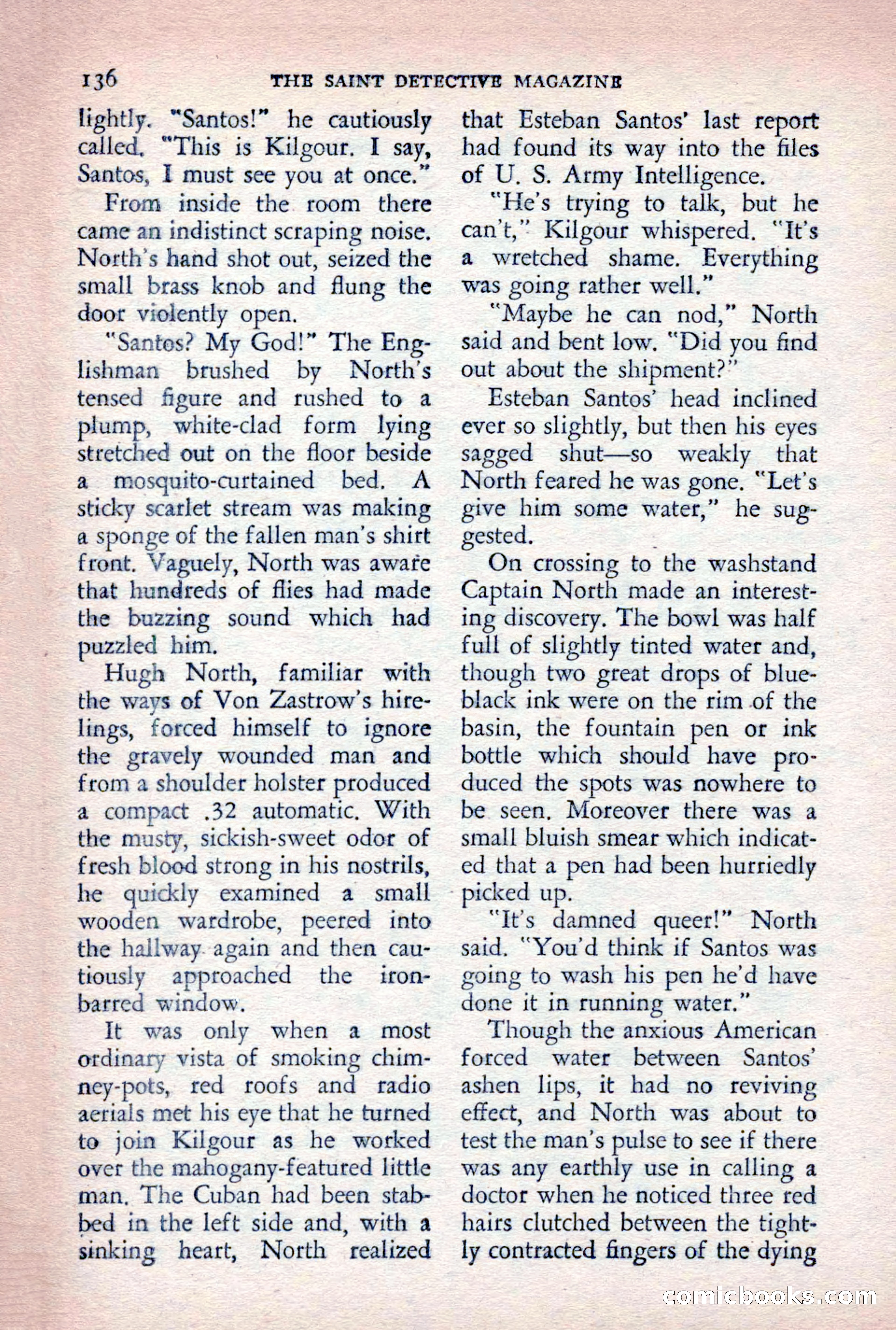 The Saint Detective Magazine, August 1955 — page 138 of 164