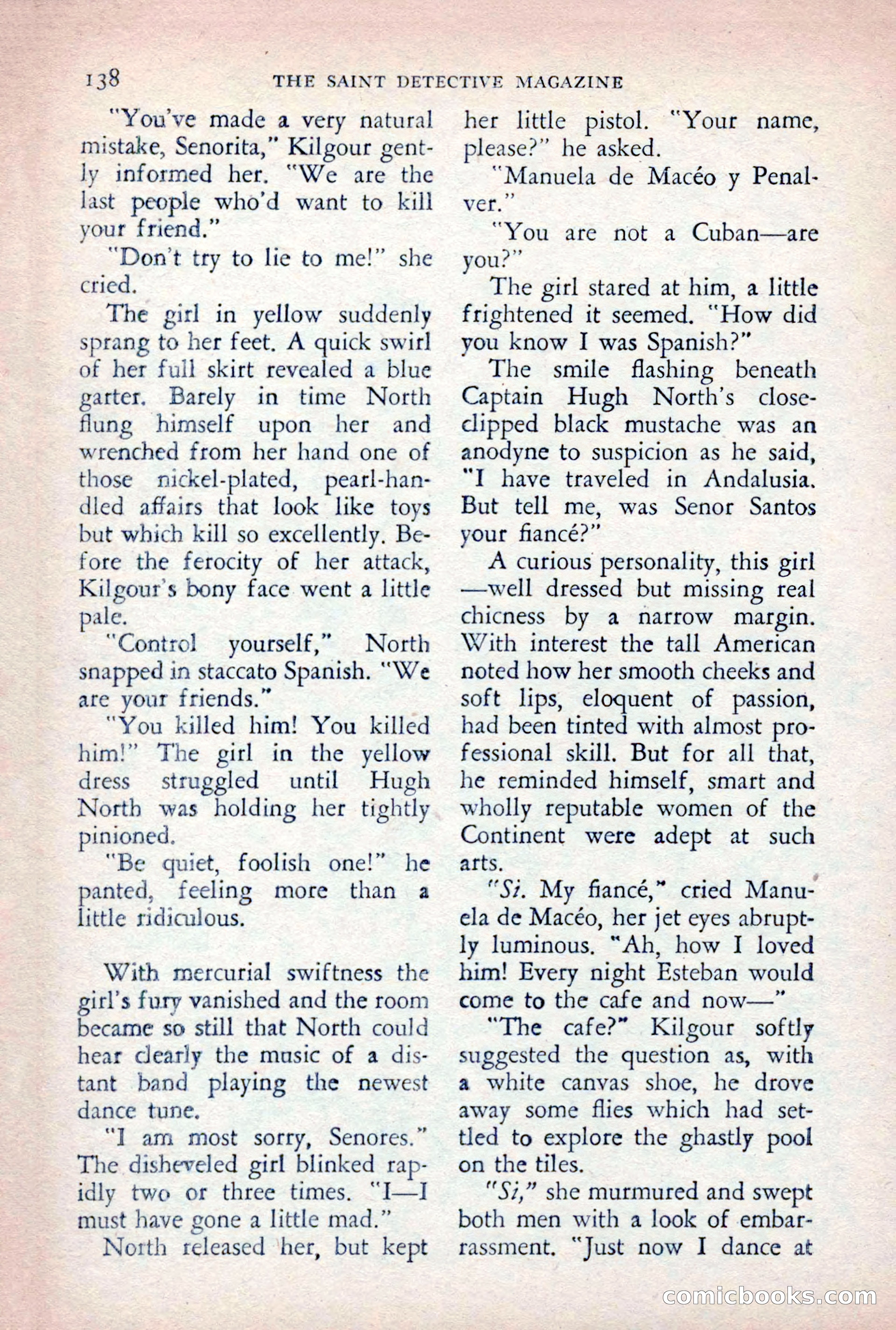 The Saint Detective Magazine, August 1955 — page 140 of 164