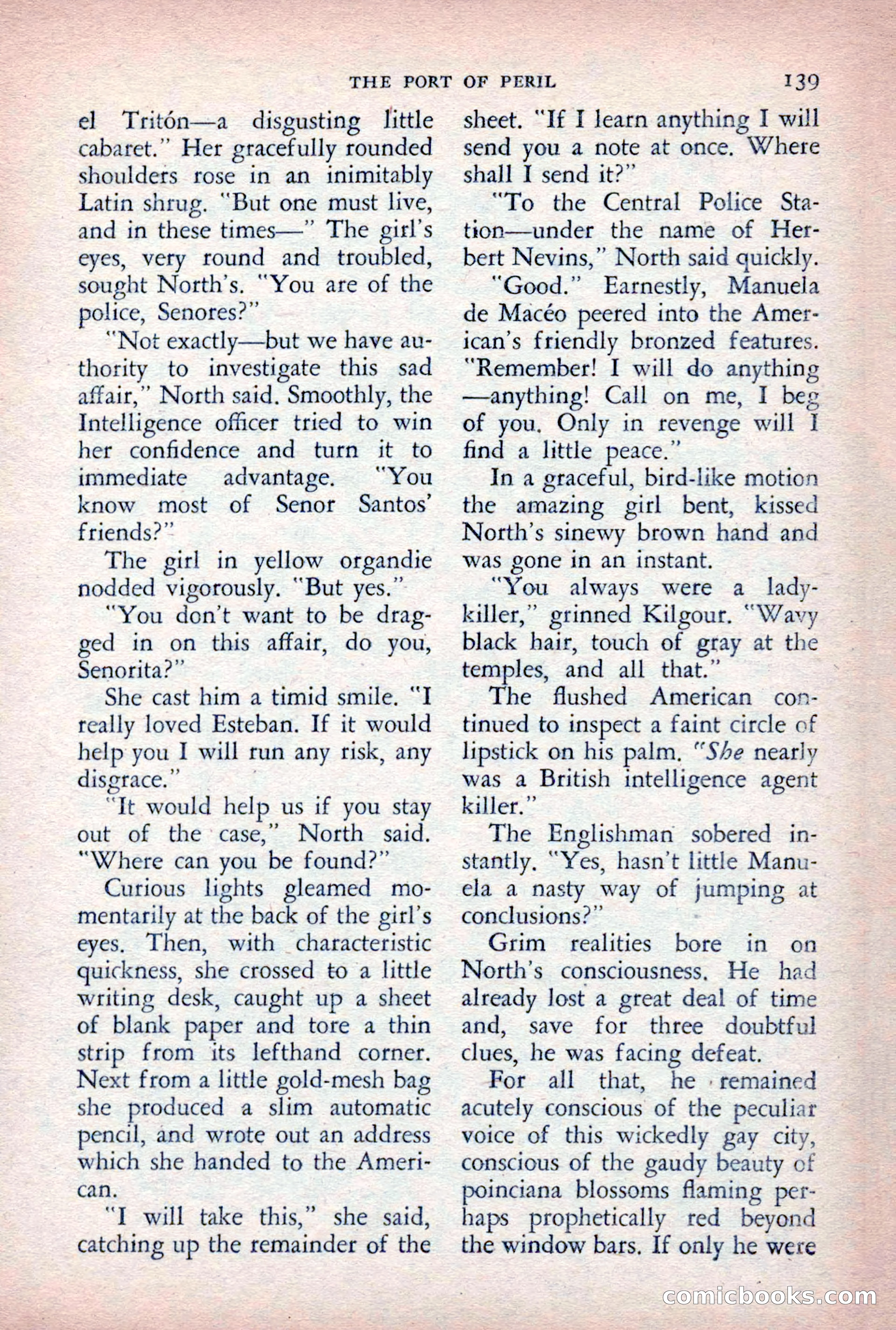 The Saint Detective Magazine, August 1955 — page 141 of 164