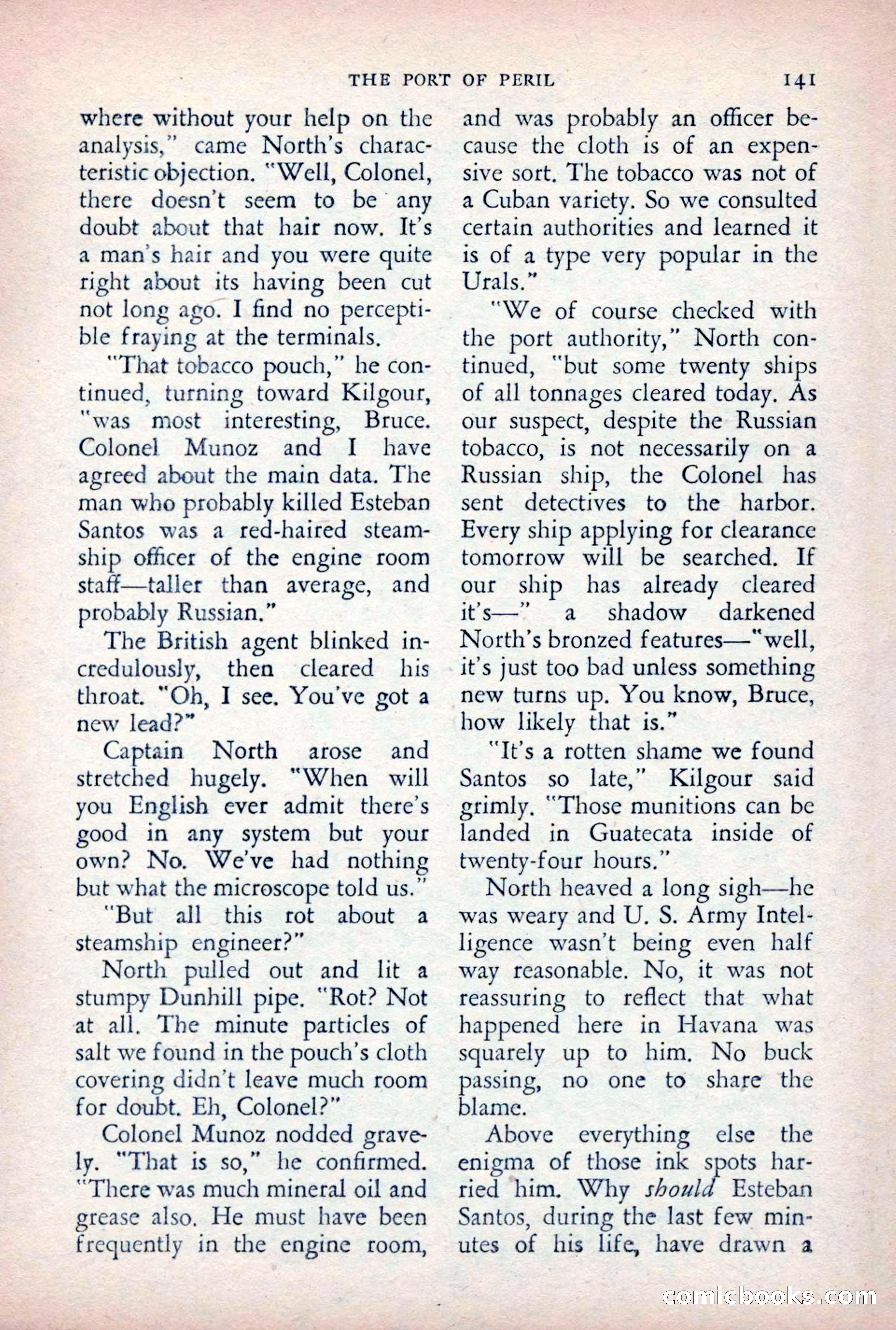 The Saint Detective Magazine, August 1955 — page 143 of 164