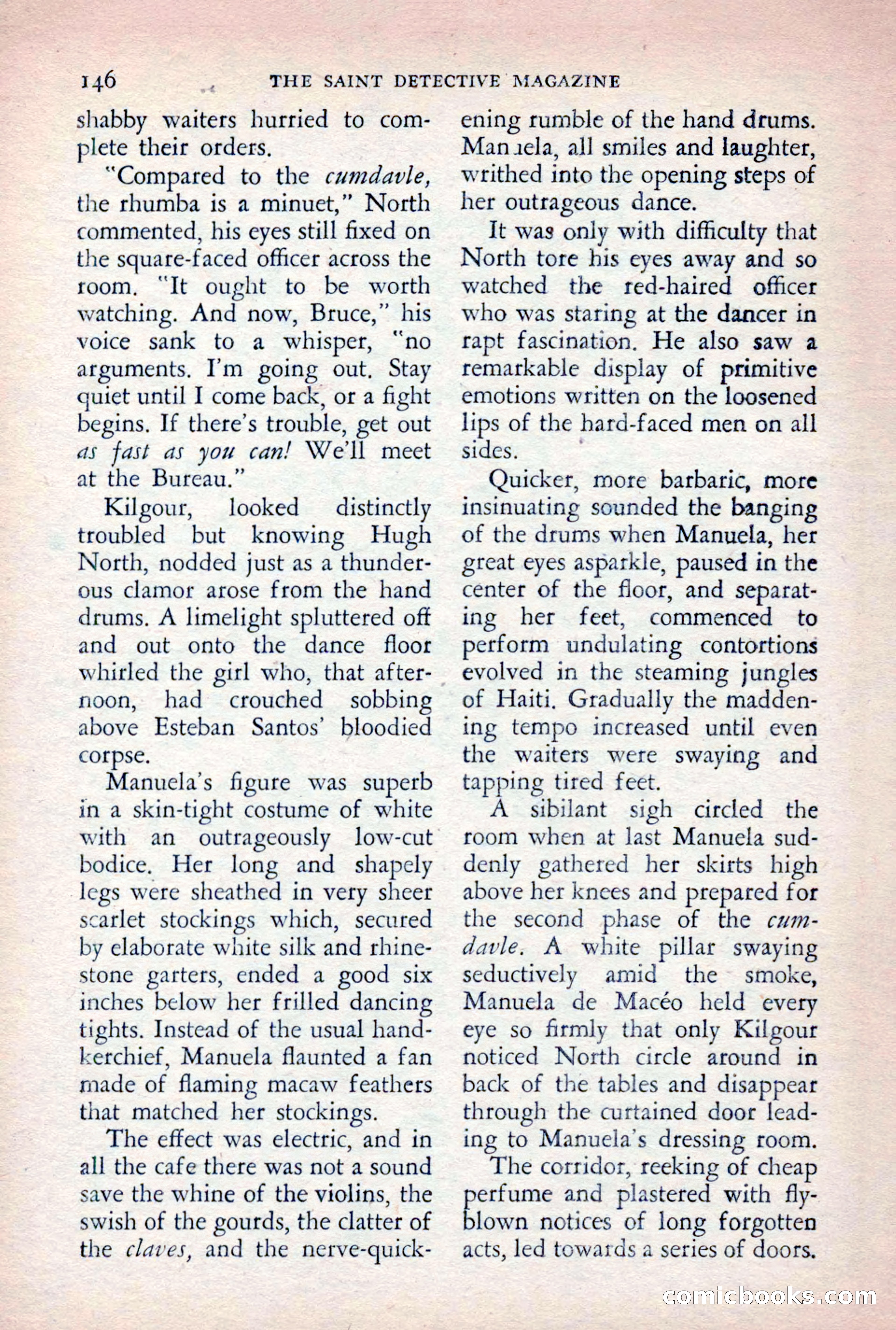 The Saint Detective Magazine, August 1955 — page 148 of 164