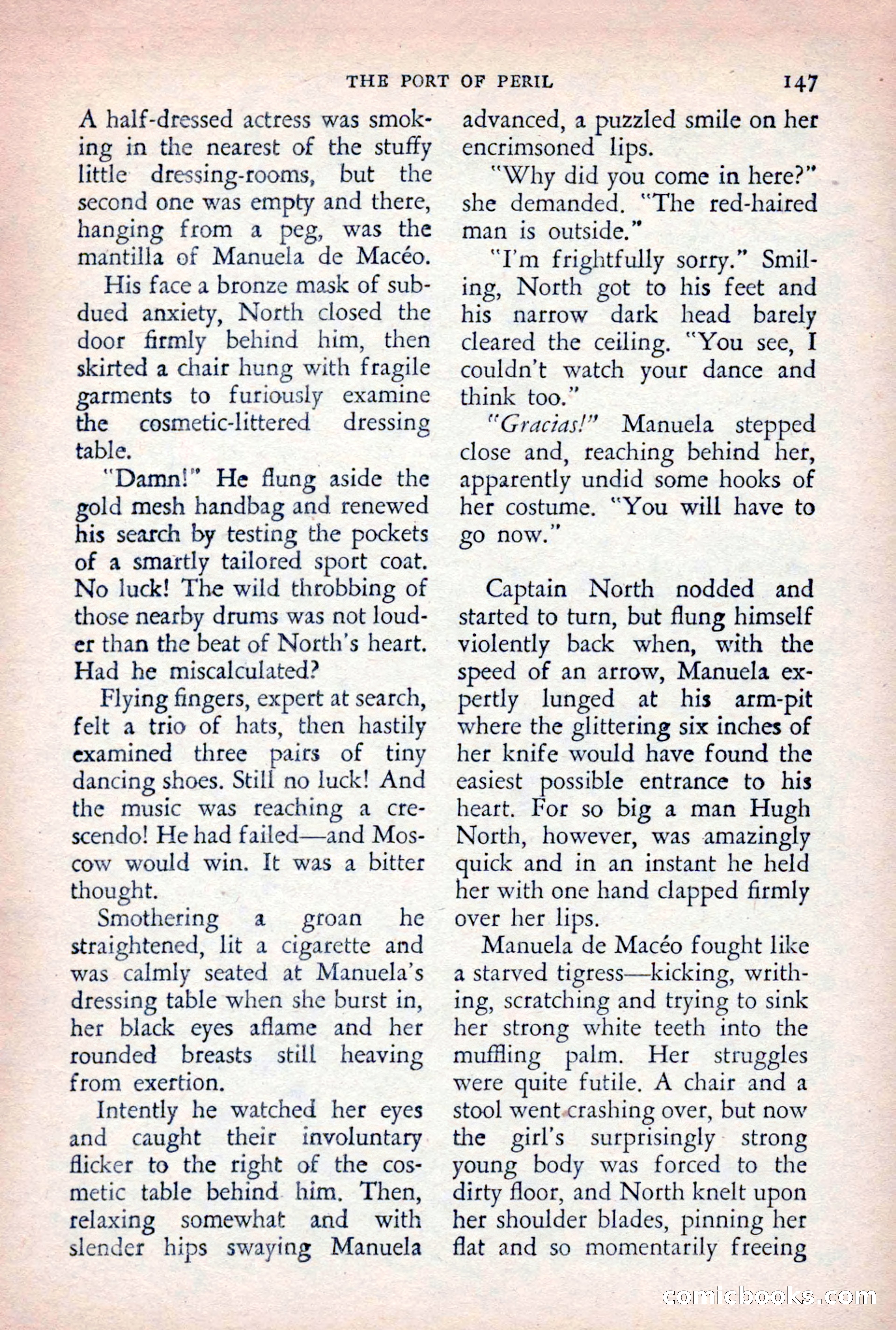 The Saint Detective Magazine, August 1955 — page 149 of 164