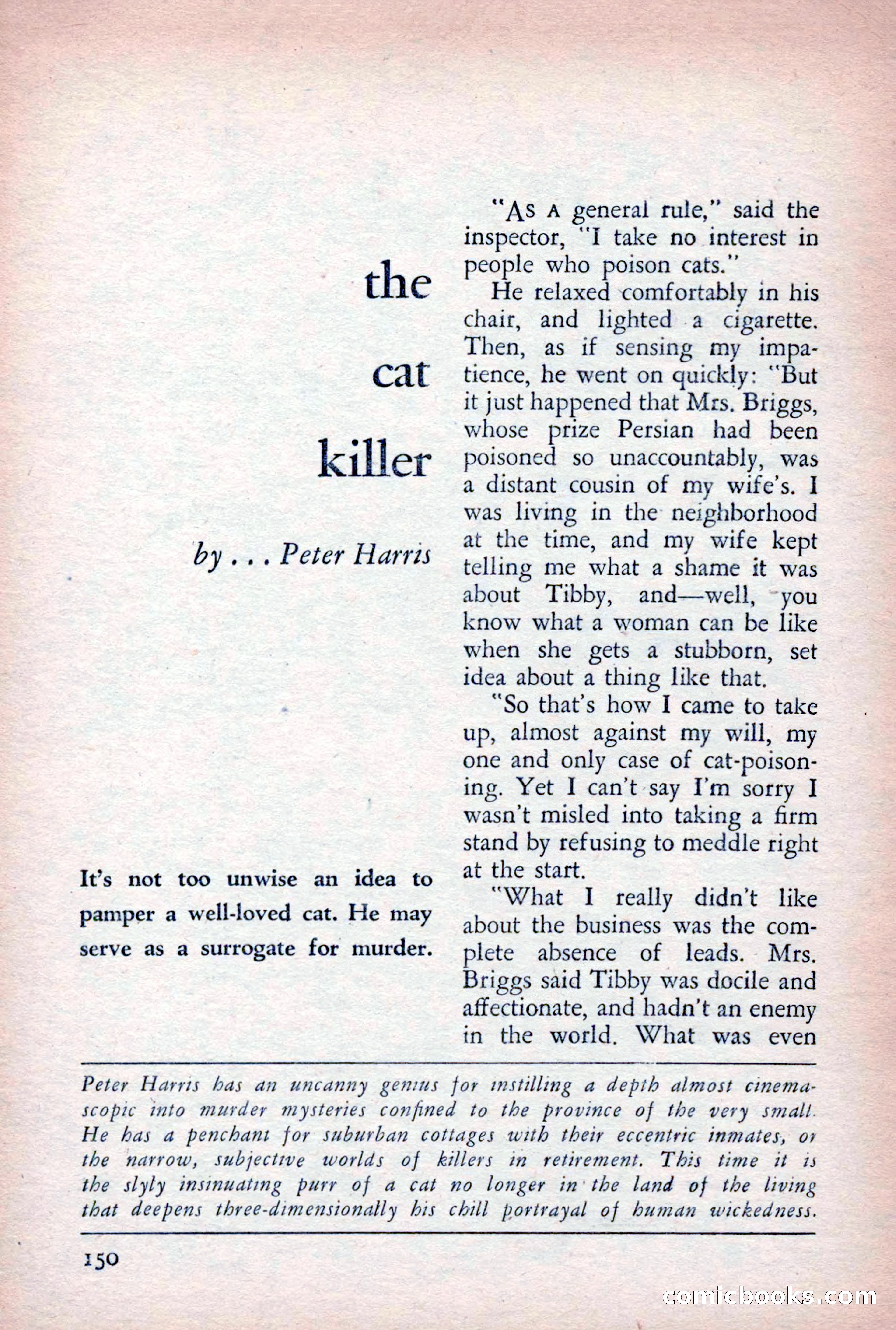 The Saint Detective Magazine, August 1955 — page 152 of 164
