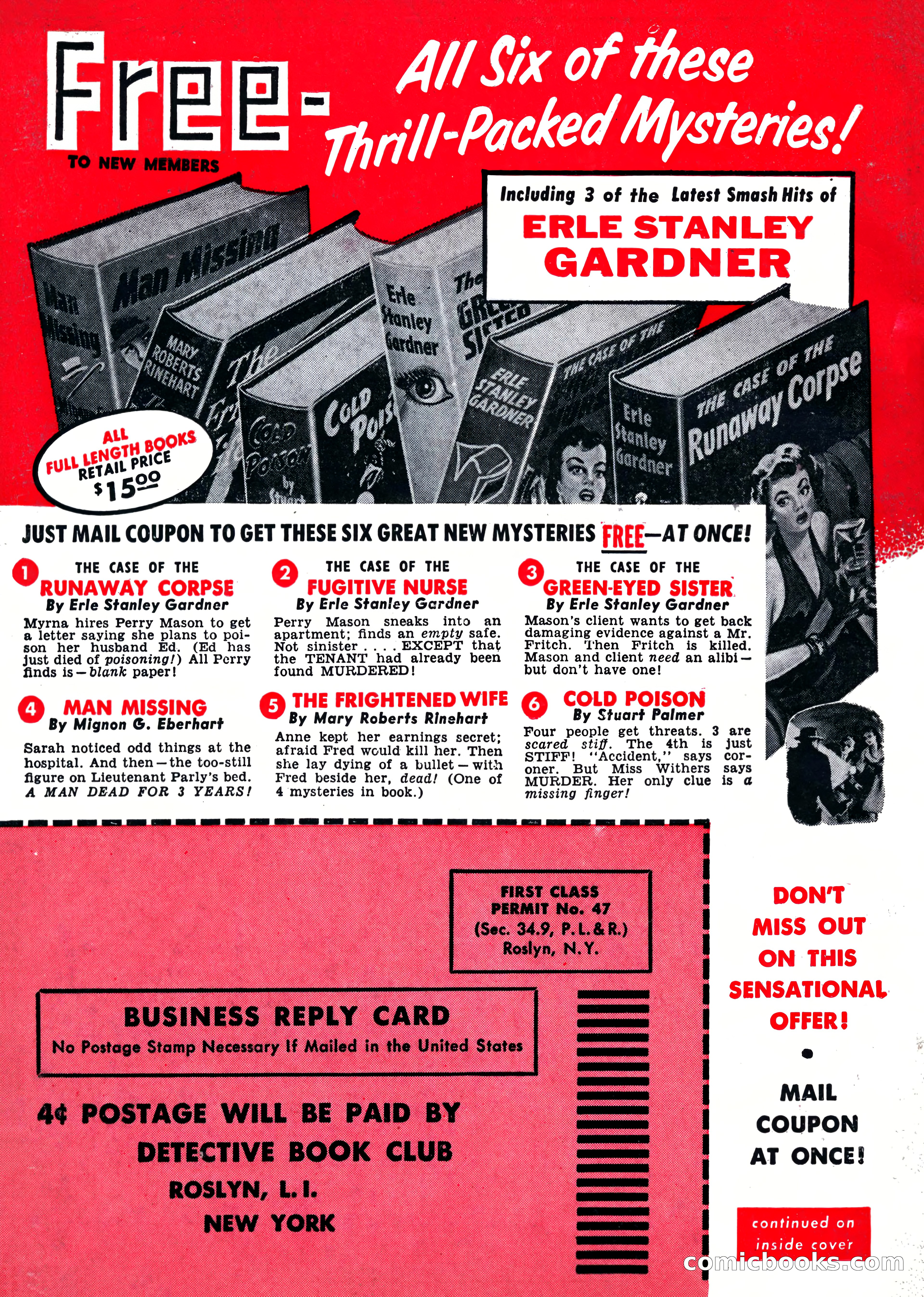 The Saint Detective Magazine, August 1955 — page 164 of 164
