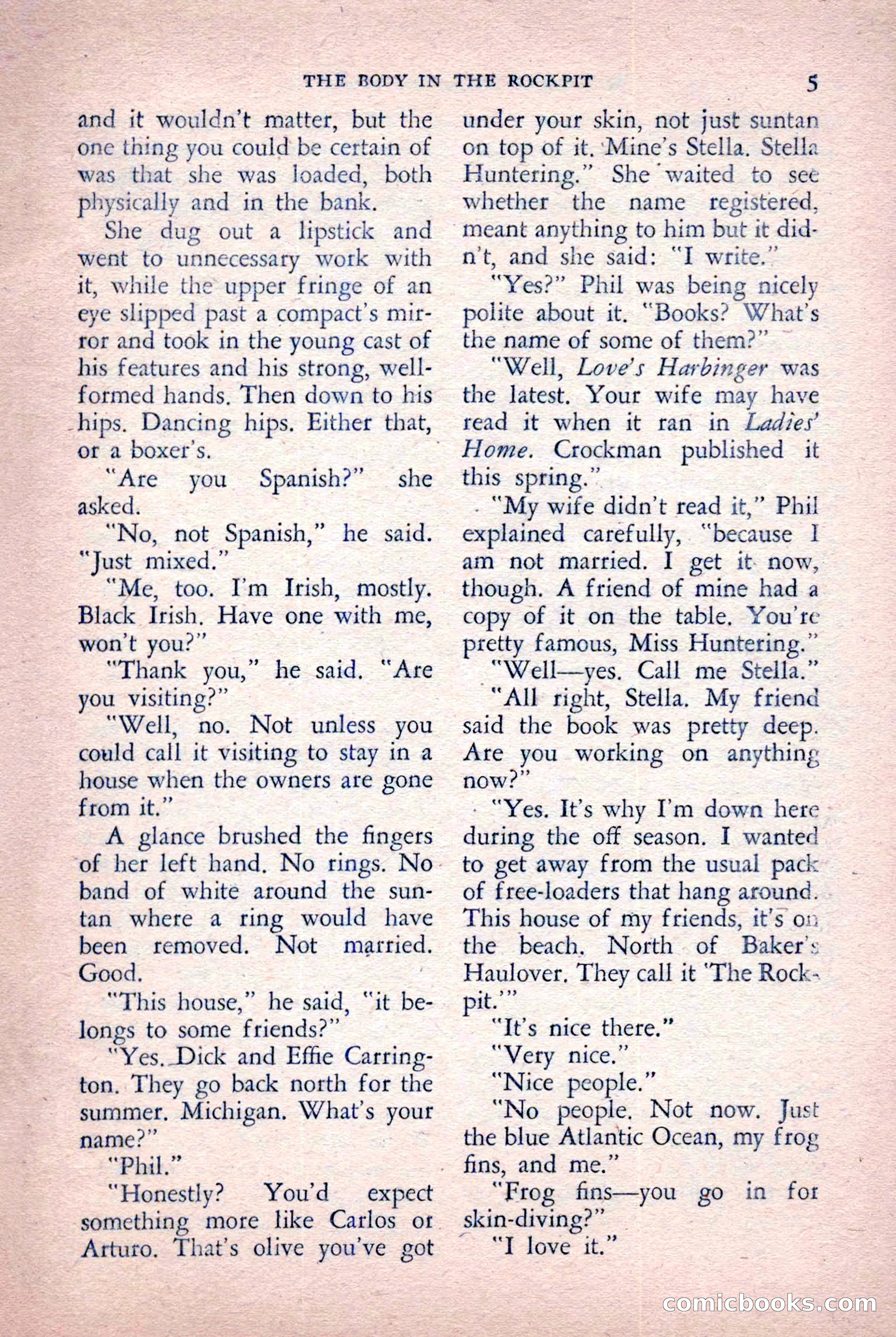 The Saint Detective Magazine, October 1955 — page 7 of 164