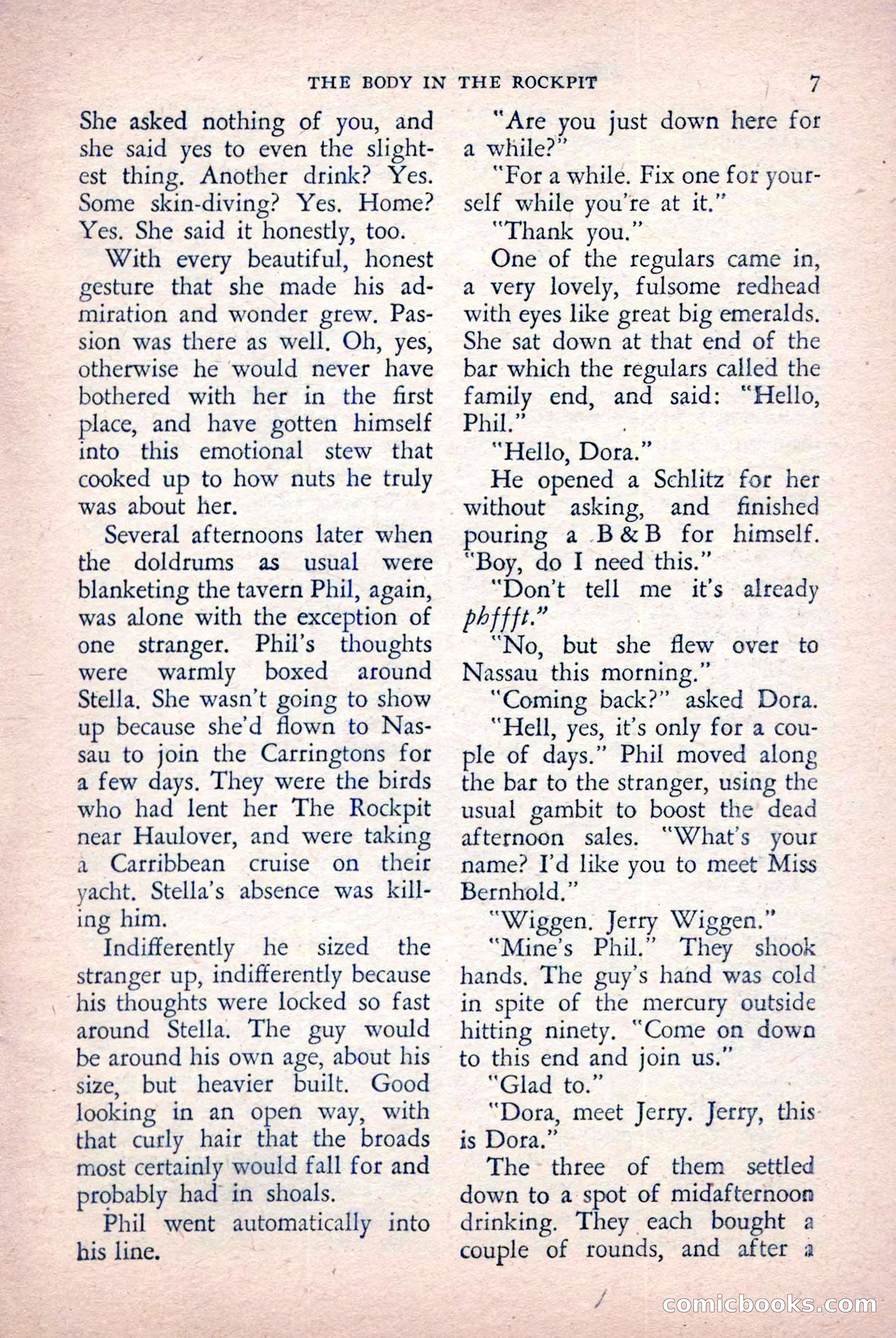 The Saint Detective Magazine, October 1955 — page 9 of 164