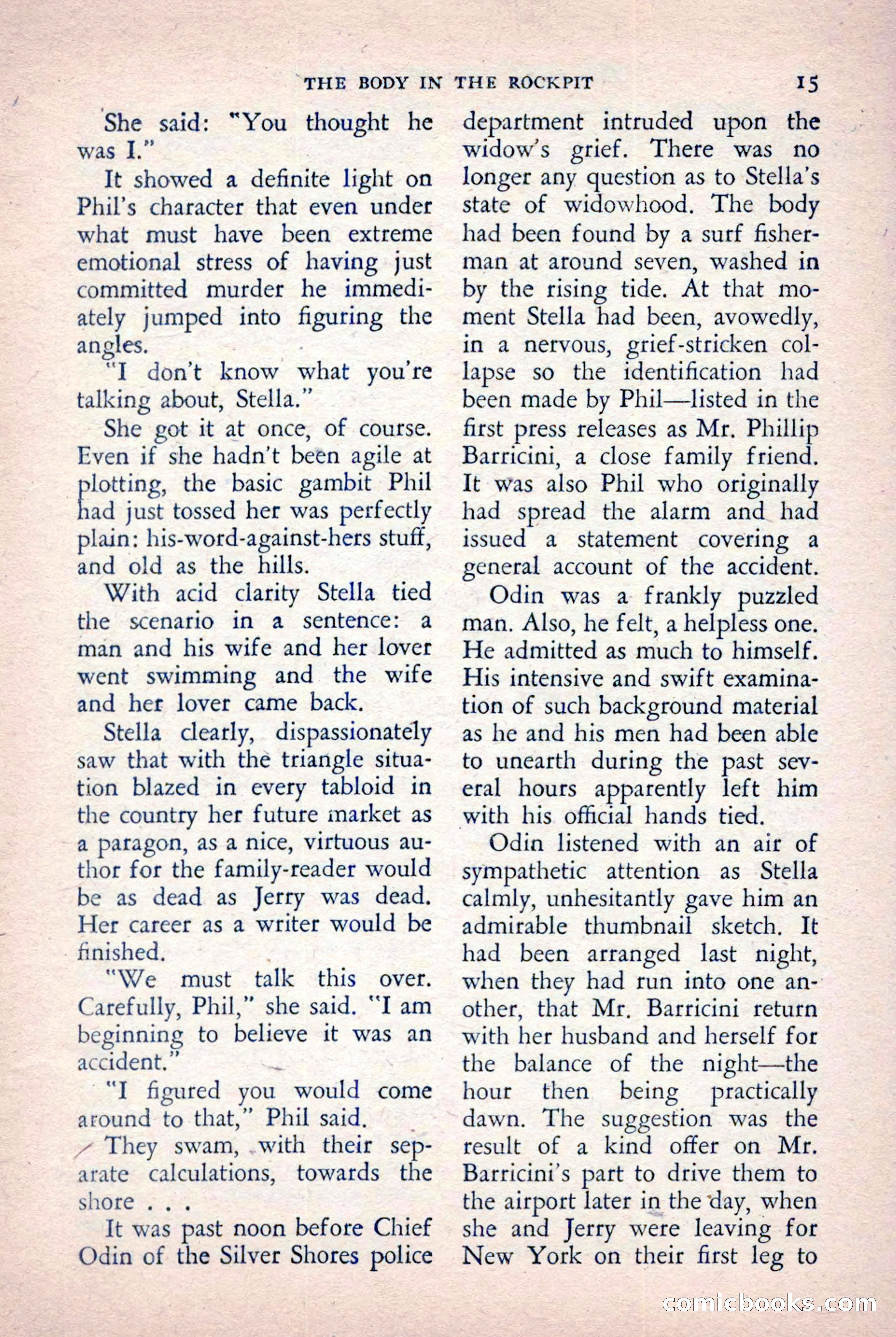 The Saint Detective Magazine, October 1955 — page 17 of 164