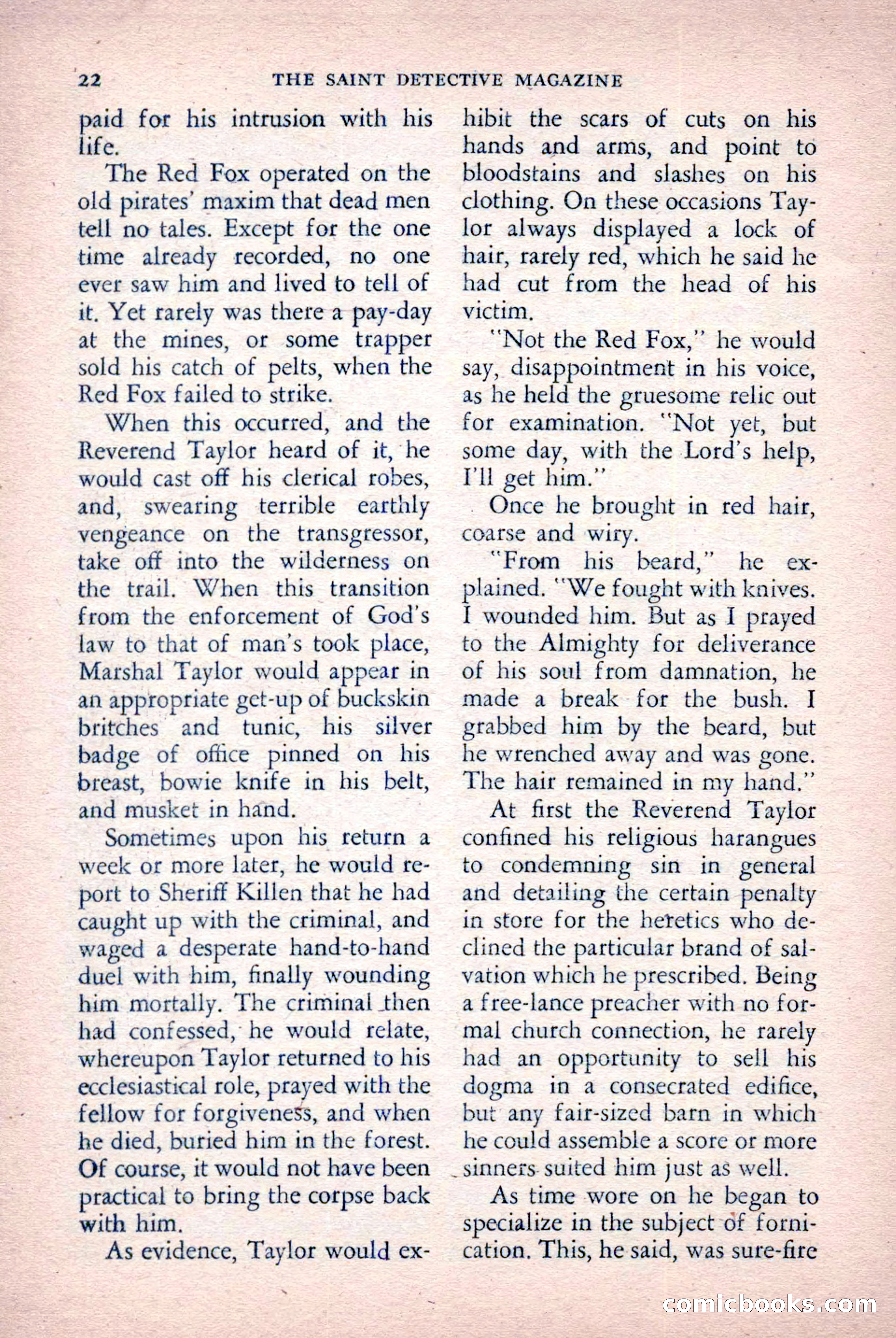 The Saint Detective Magazine, October 1955 — page 24 of 164