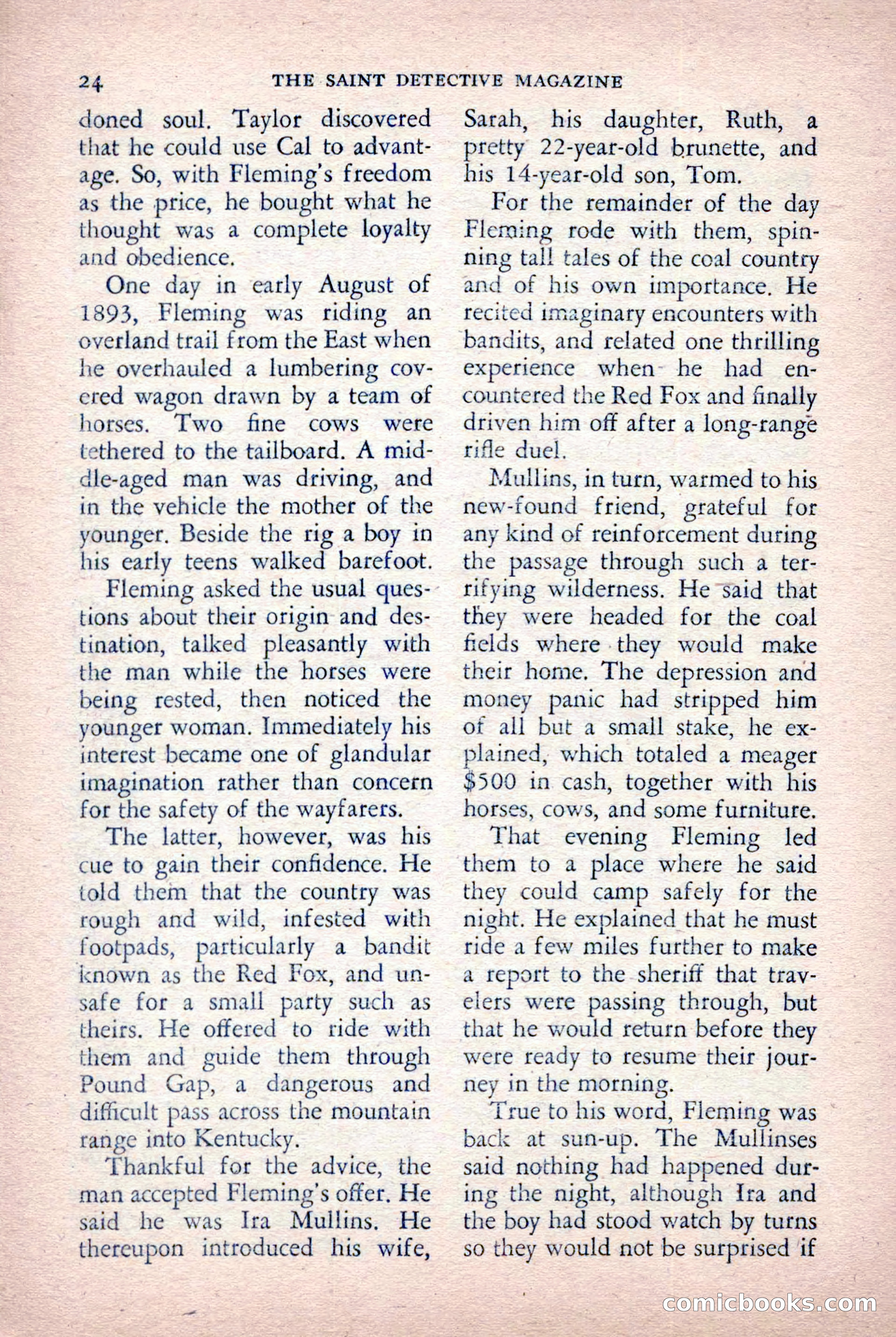 The Saint Detective Magazine, October 1955 — page 26 of 164