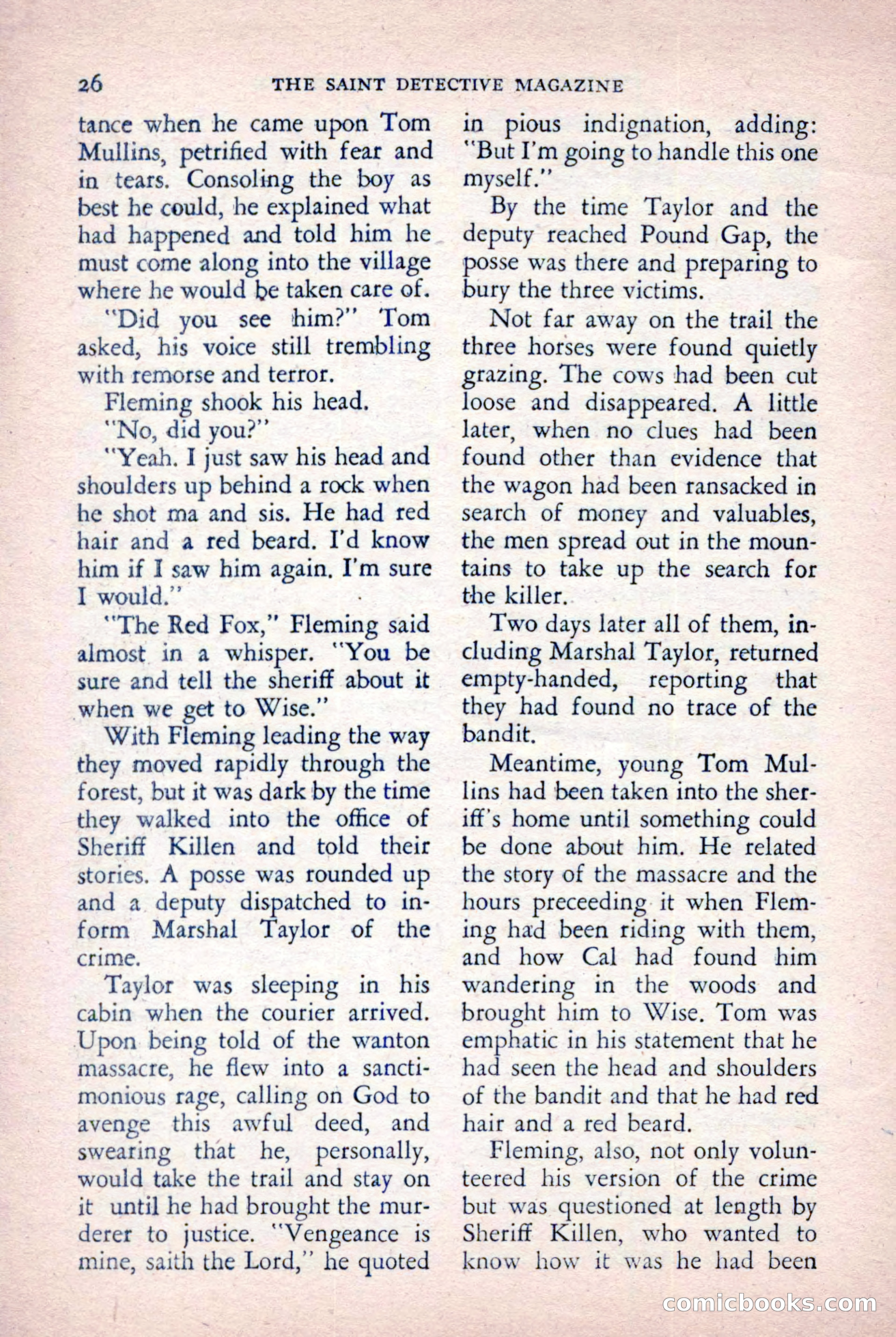 The Saint Detective Magazine, October 1955 — page 28 of 164