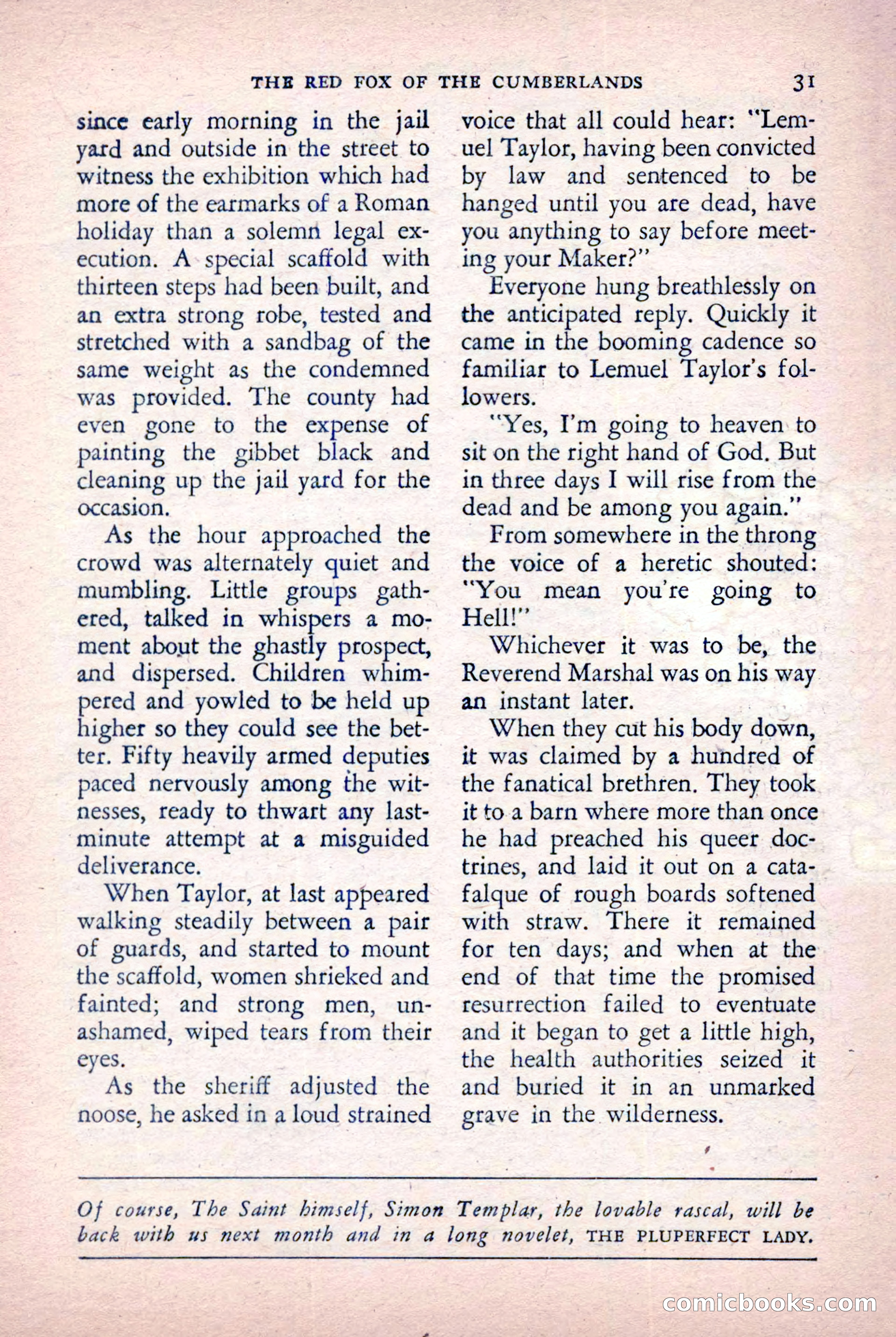 The Saint Detective Magazine, October 1955 — page 33 of 164