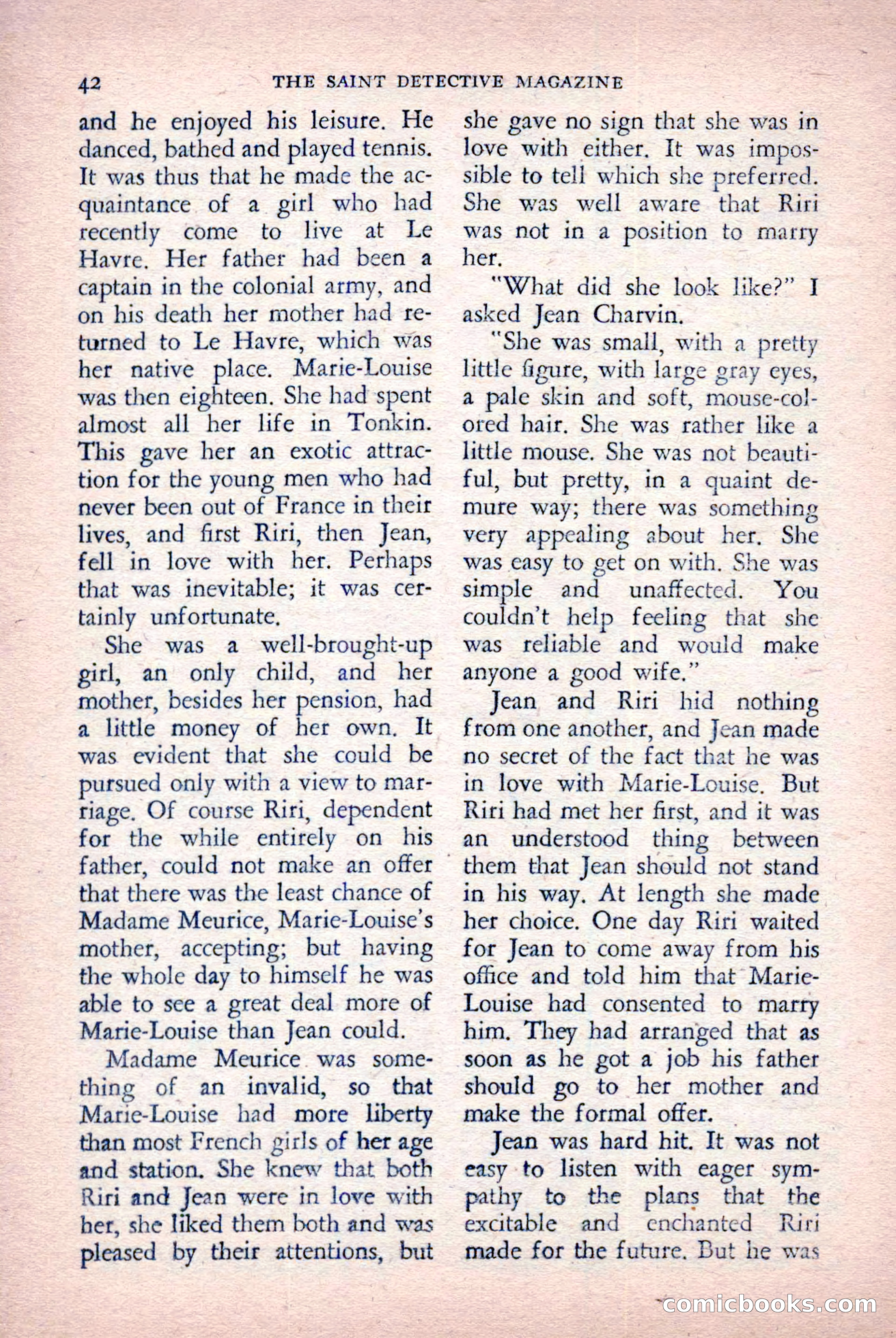 The Saint Detective Magazine, October 1955 — page 44 of 164