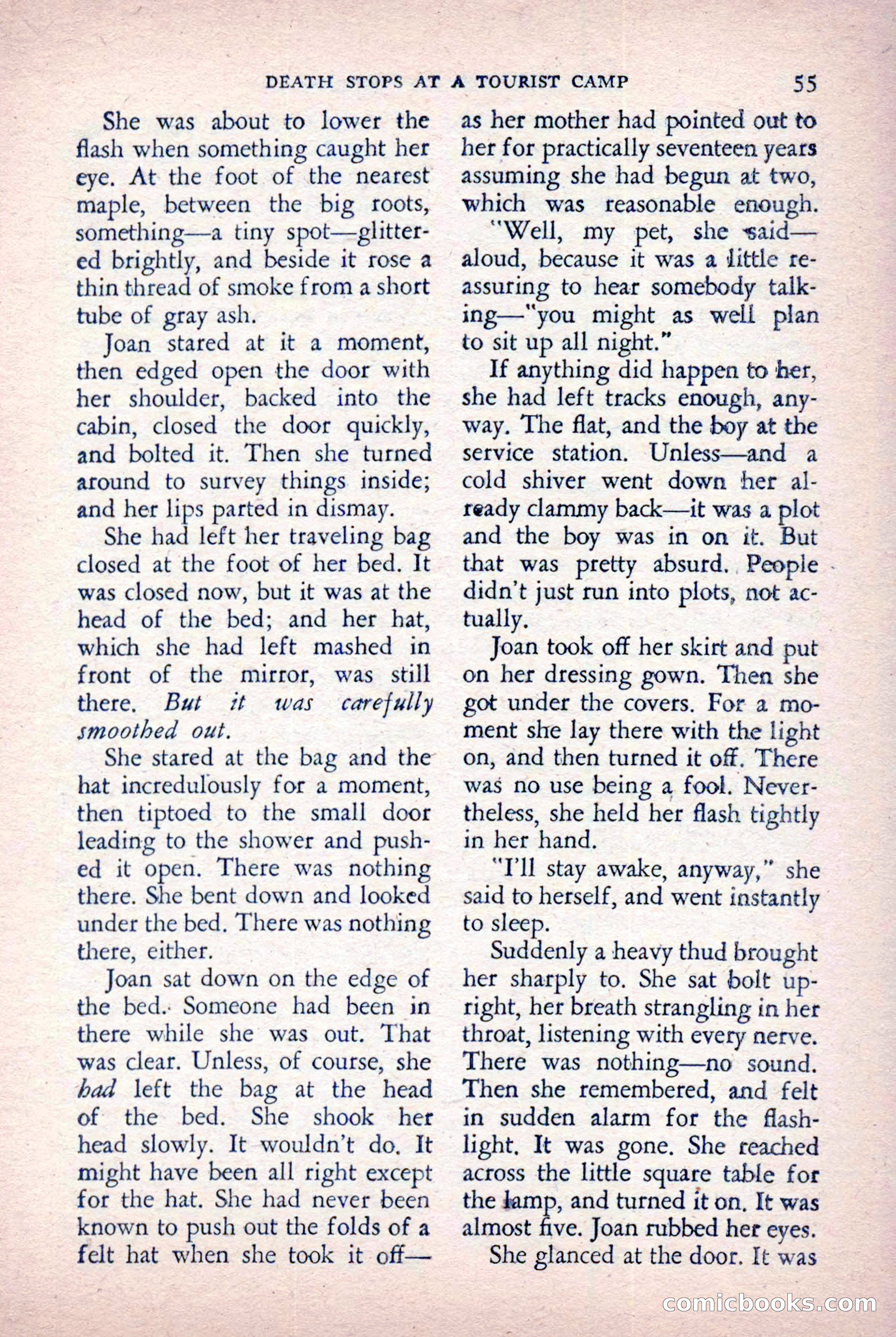 The Saint Detective Magazine, October 1955 — page 57 of 164