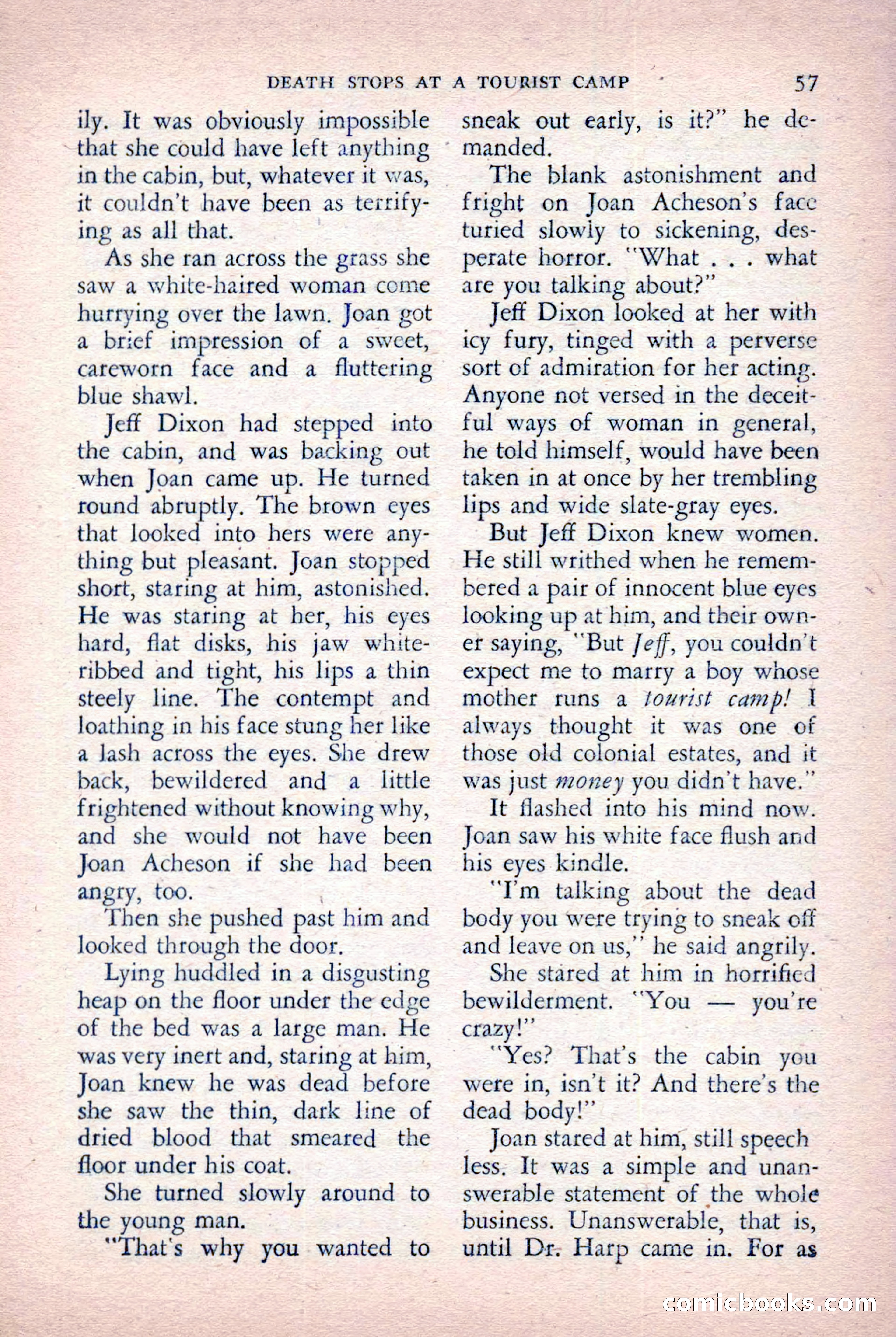 The Saint Detective Magazine, October 1955 — page 59 of 164