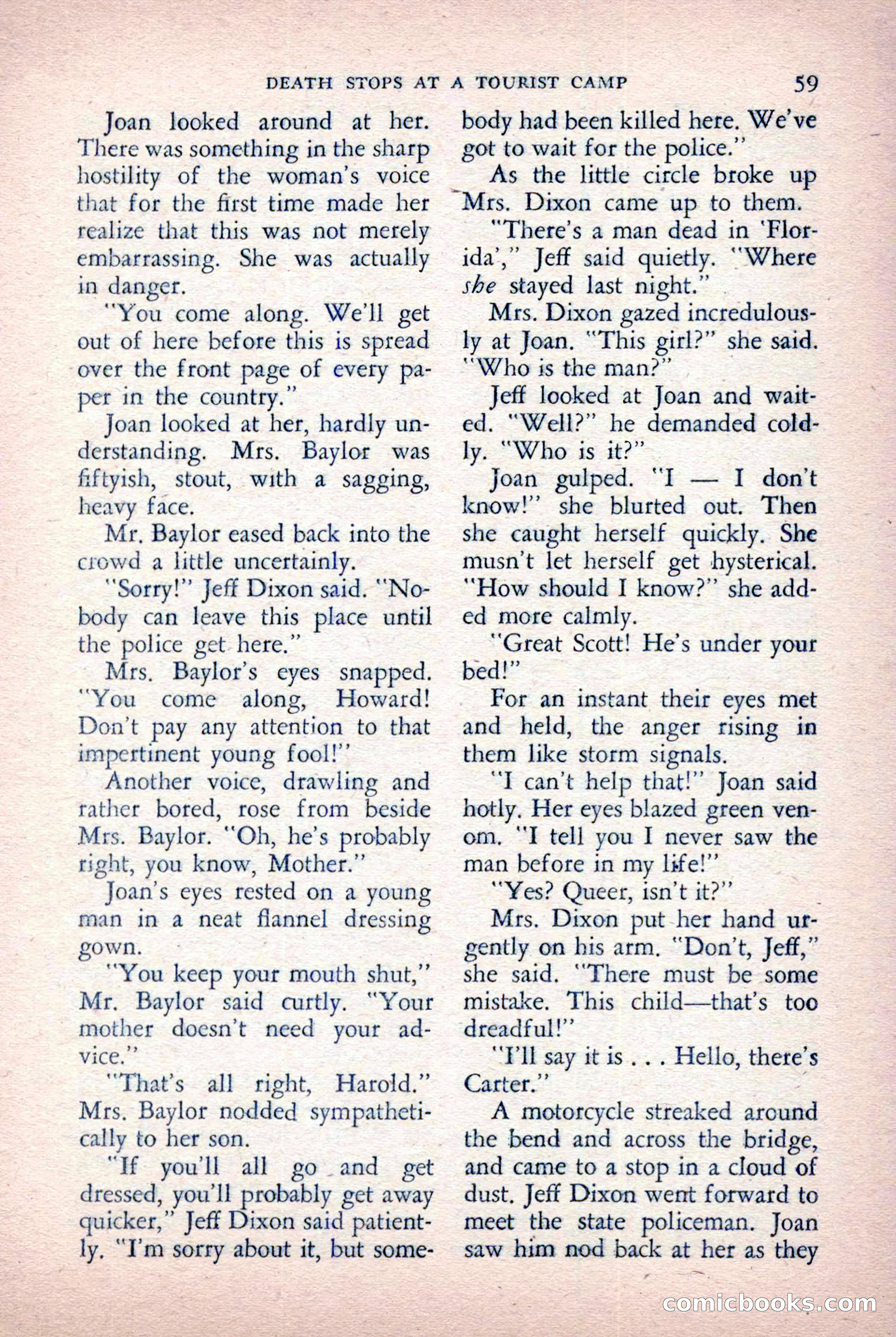 The Saint Detective Magazine, October 1955 — page 61 of 164