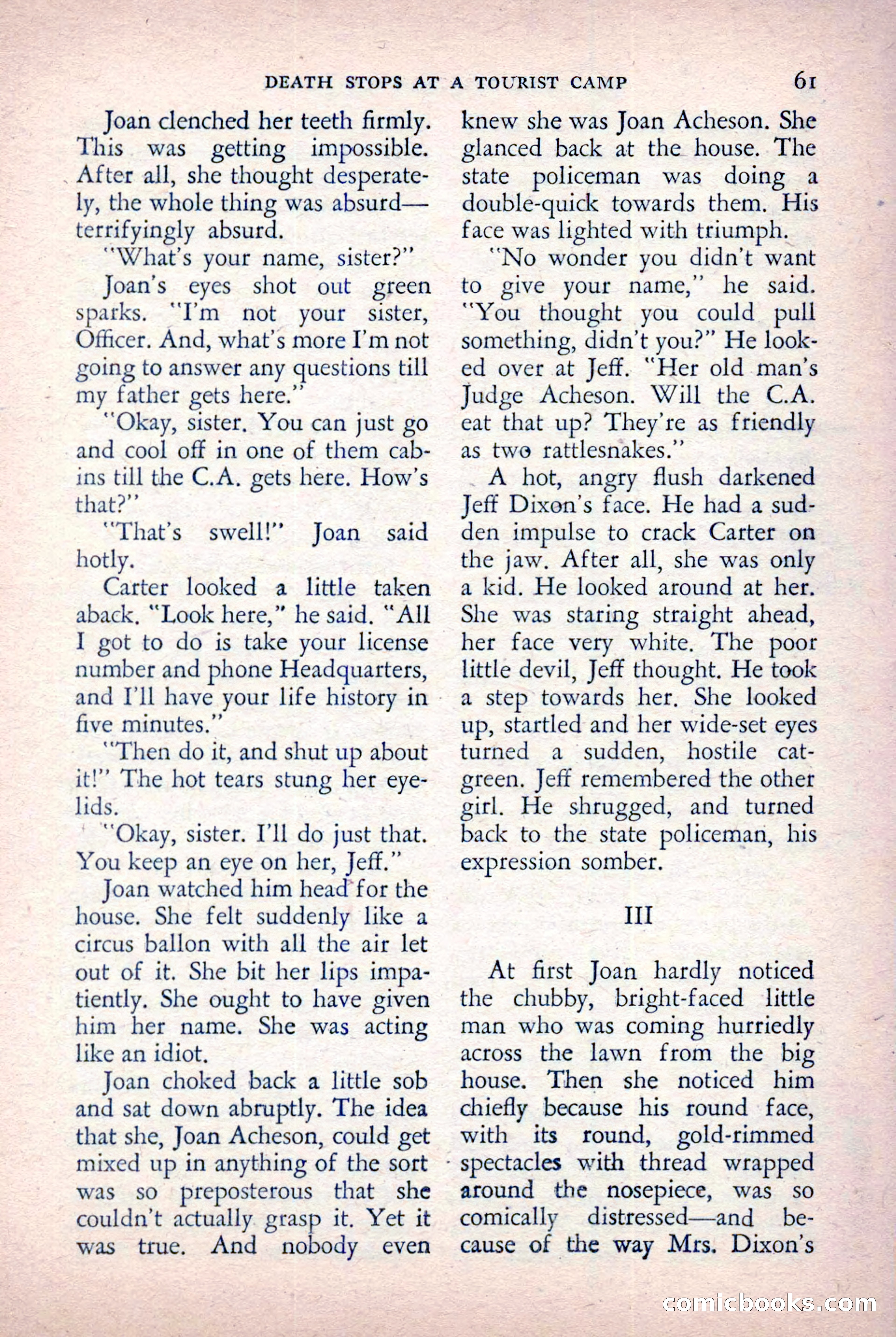 The Saint Detective Magazine, October 1955 — page 63 of 164