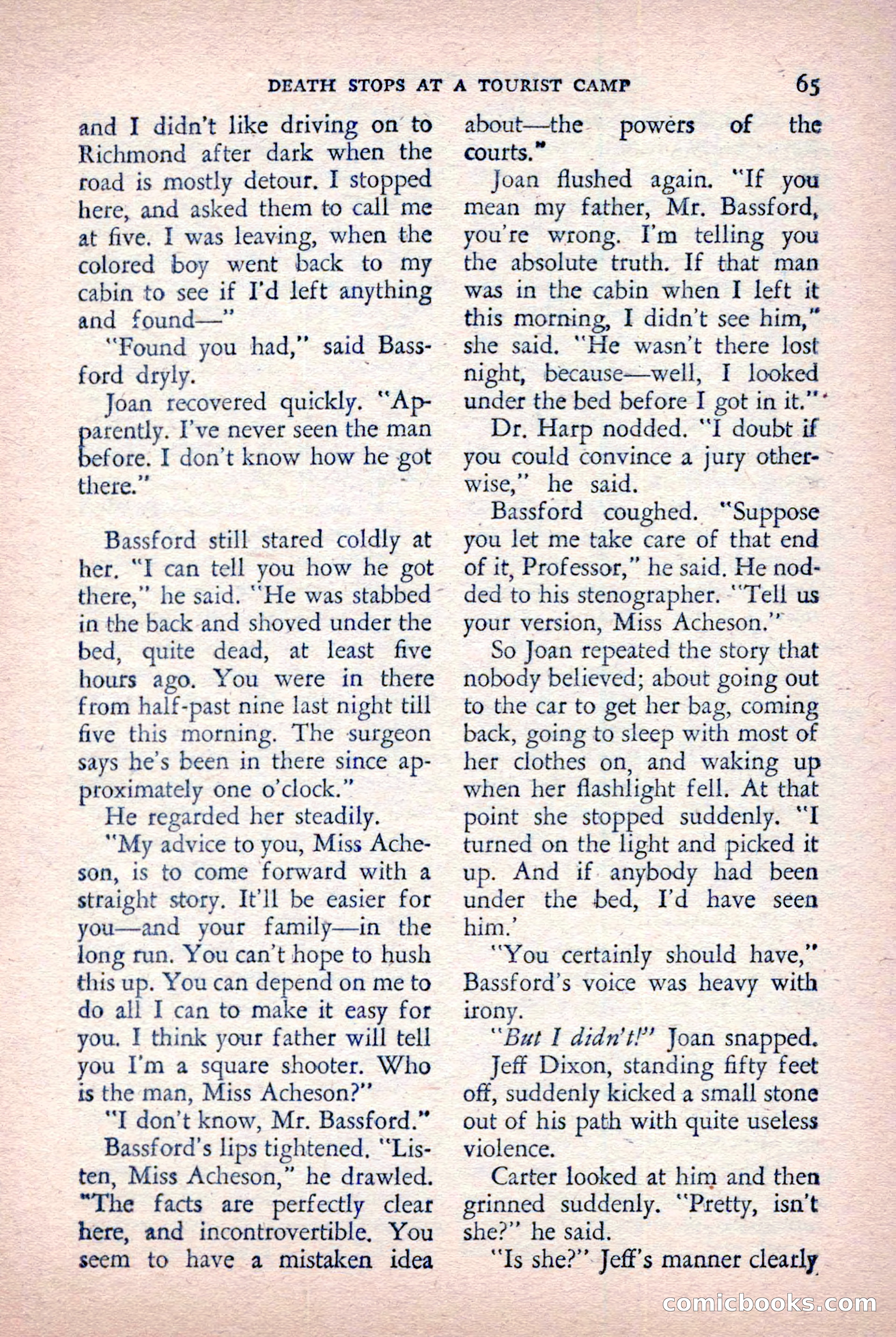 The Saint Detective Magazine, October 1955 — page 67 of 164