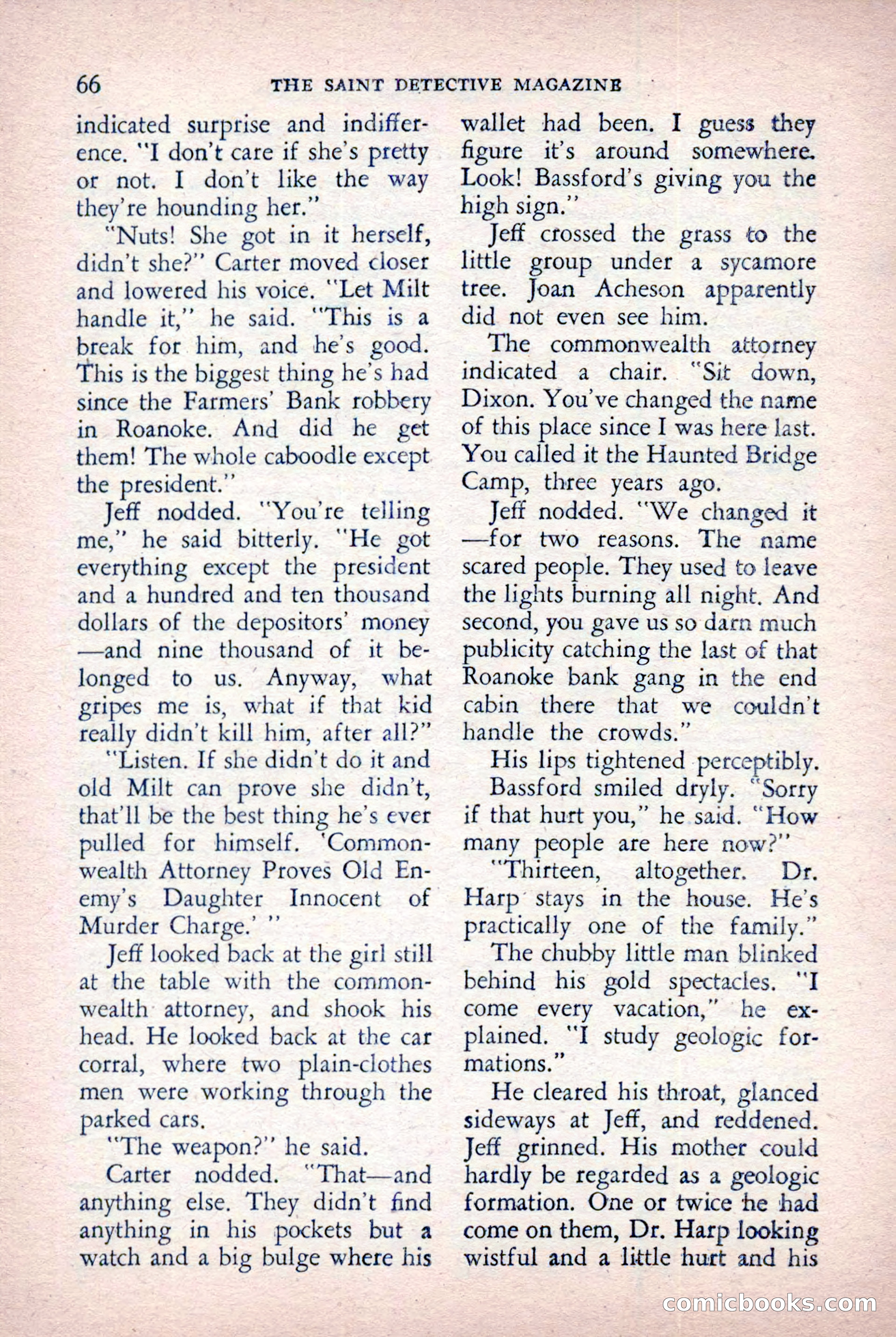 The Saint Detective Magazine, October 1955 — page 68 of 164
