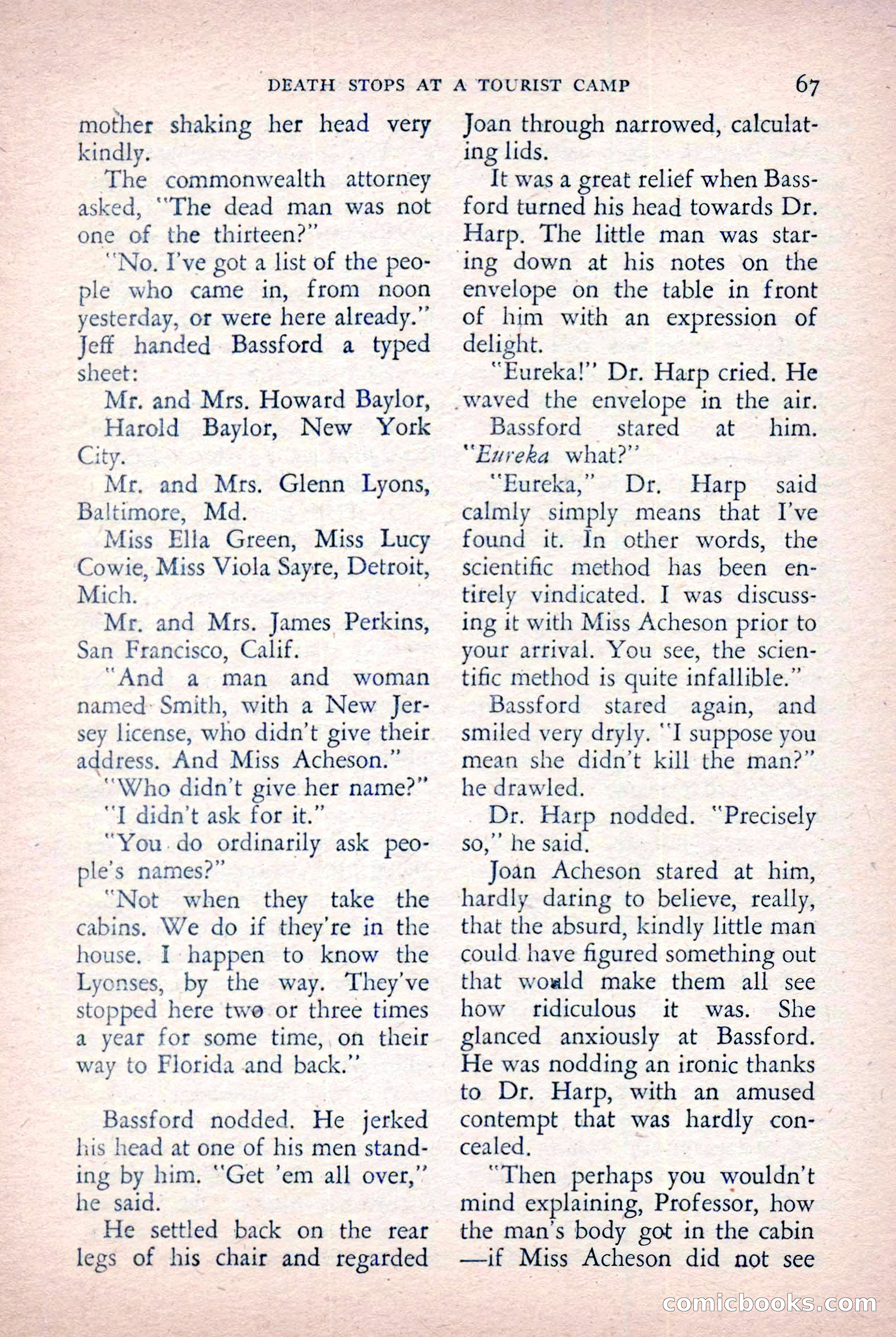 The Saint Detective Magazine, October 1955 — page 69 of 164