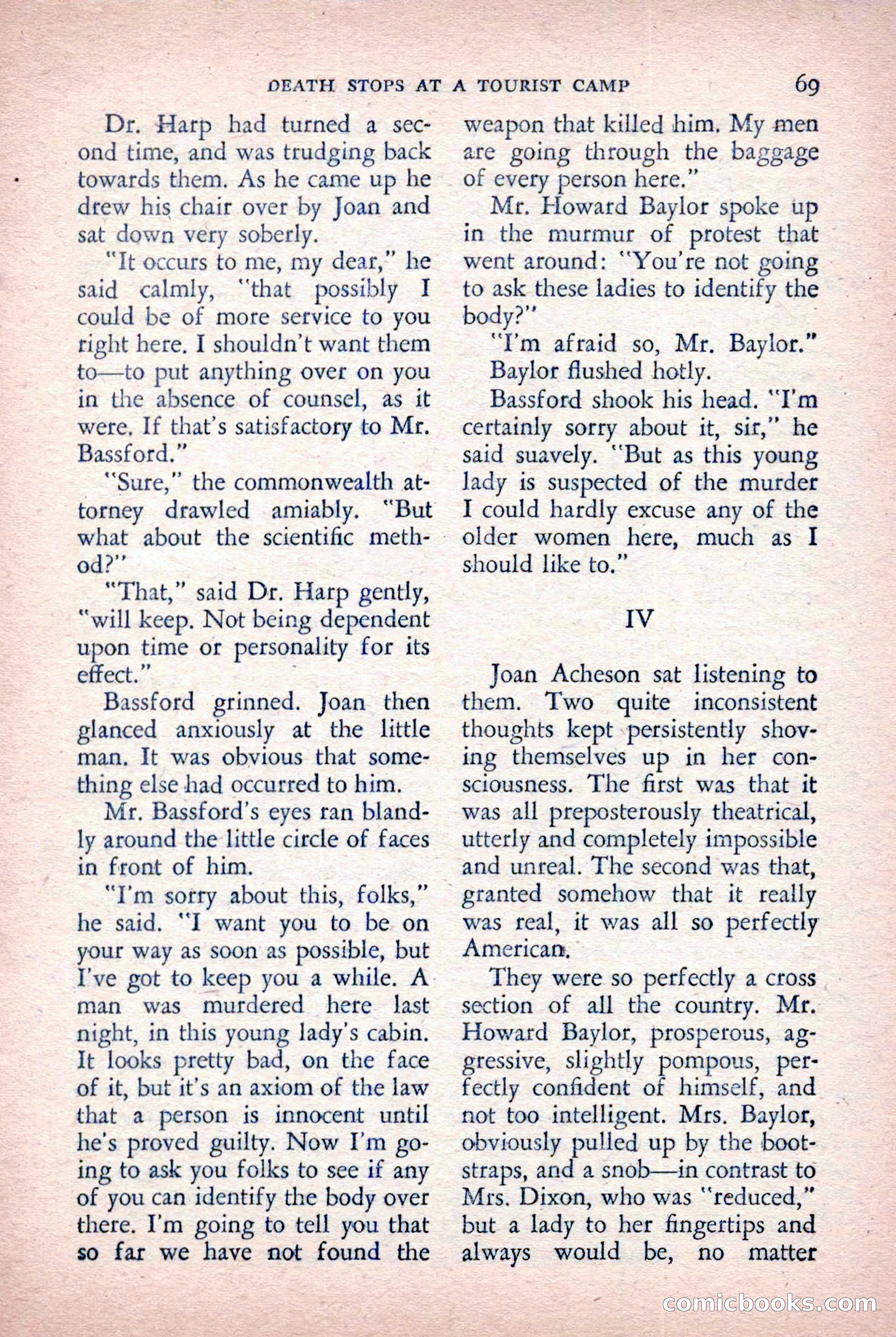 The Saint Detective Magazine, October 1955 — page 71 of 164