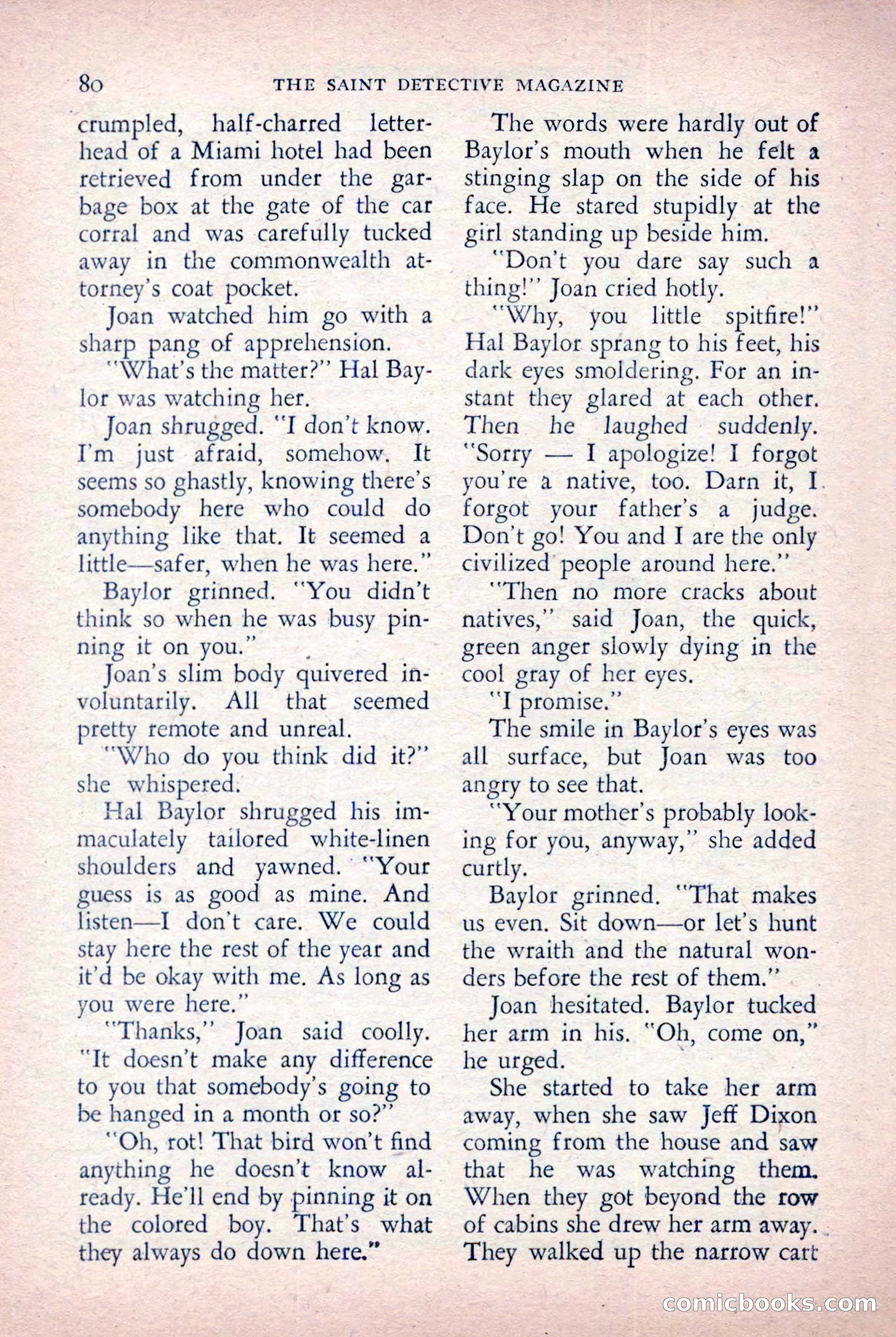 The Saint Detective Magazine, October 1955 — page 82 of 164